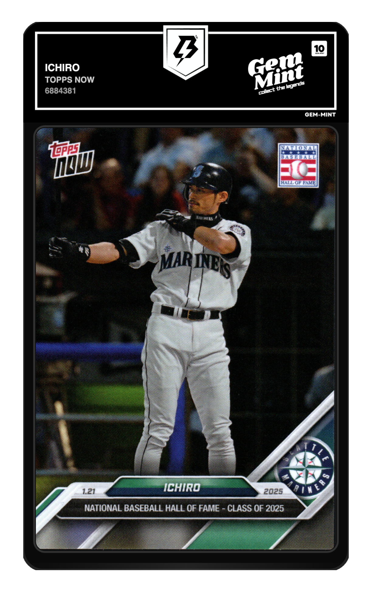 Ichiro graded 10