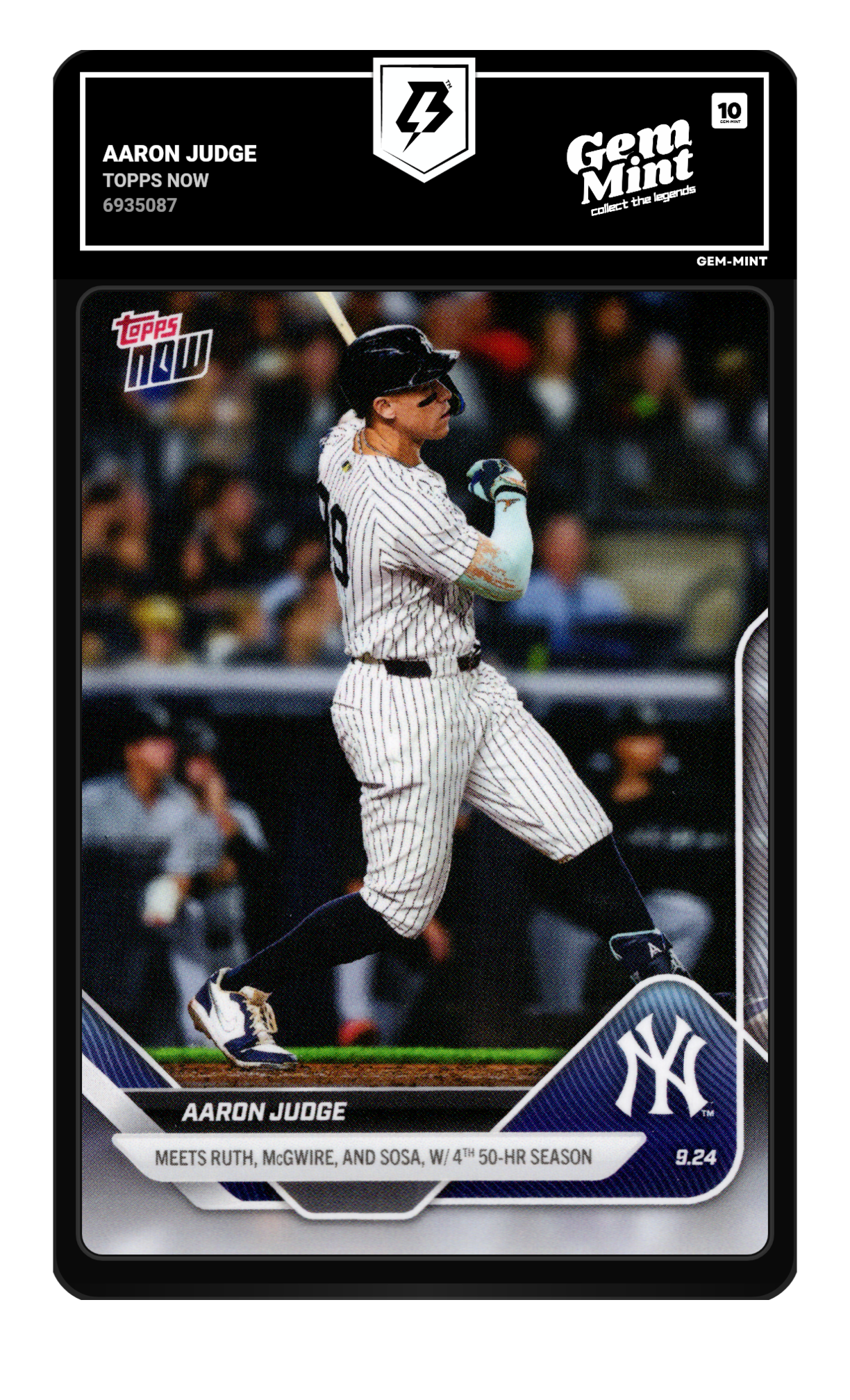 Aaron Judge graded 10