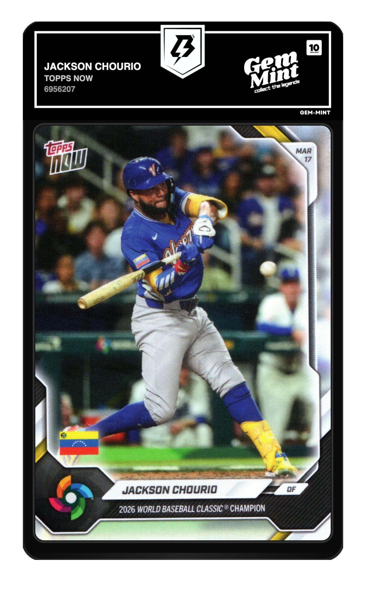 Jackson Chourio graded 10