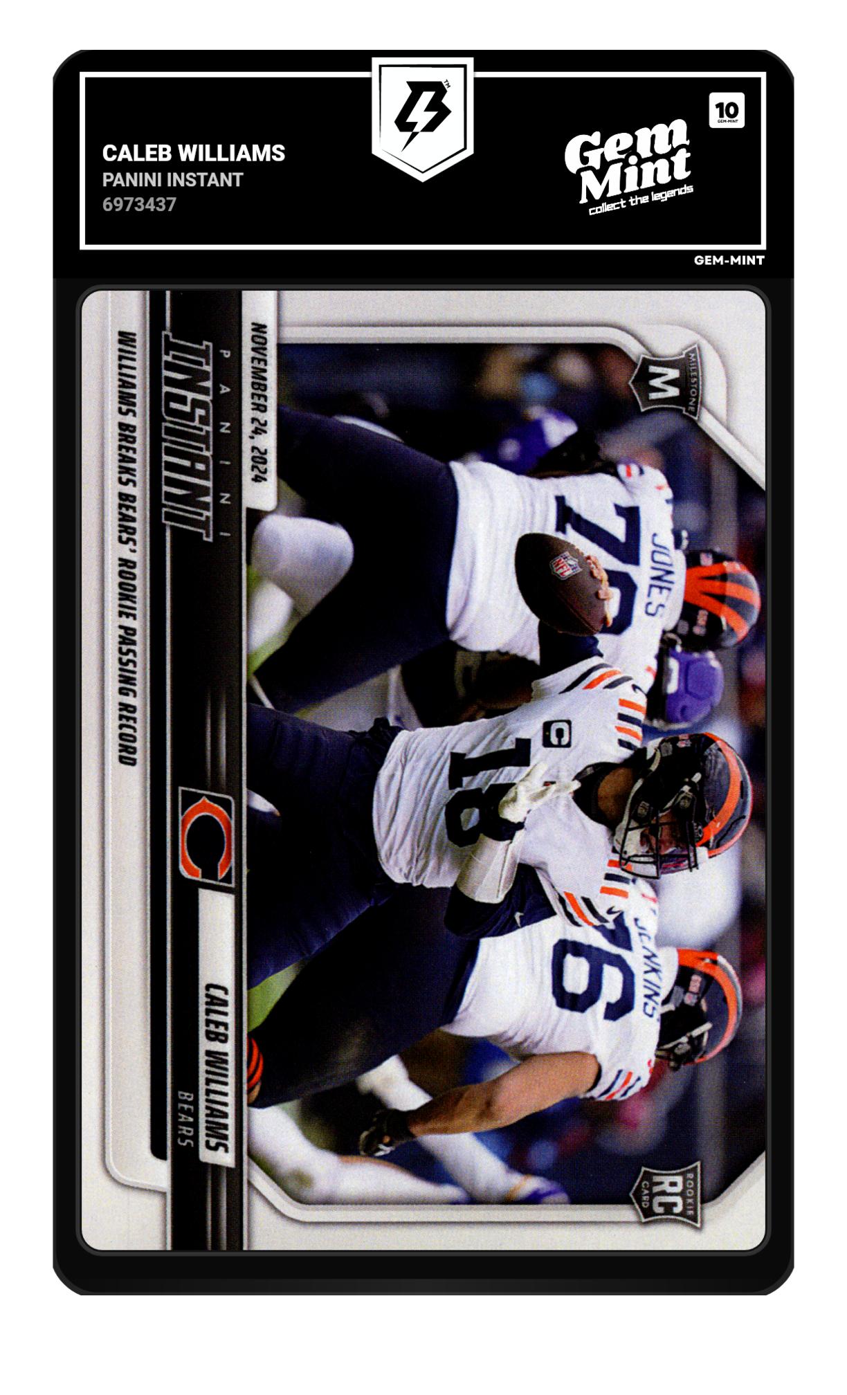 Caleb Williams graded 10