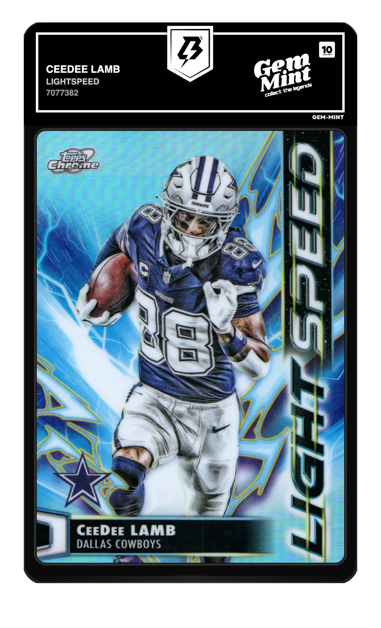 CeeDee LAMB graded 10