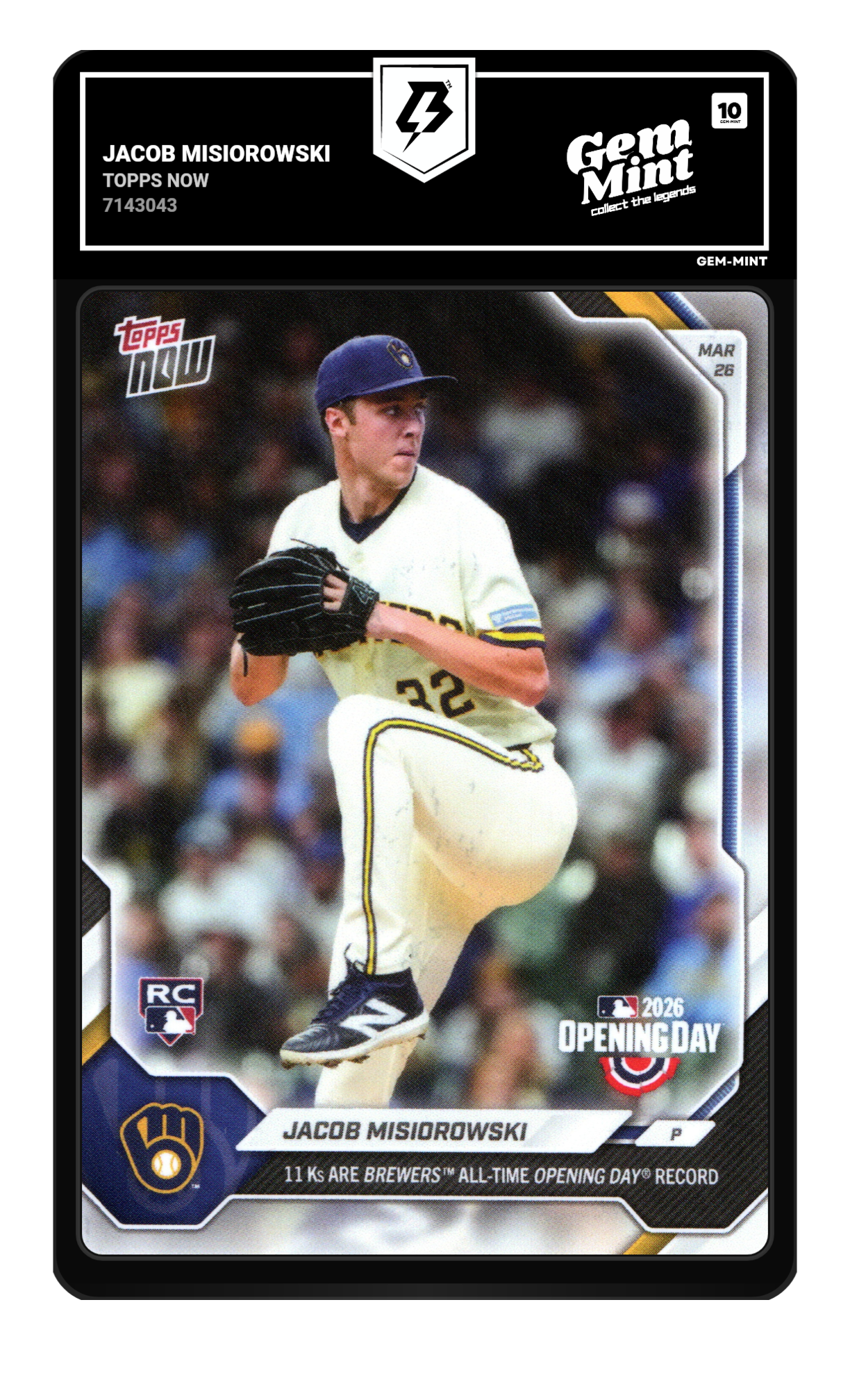 Jacob Misiorowski graded 10