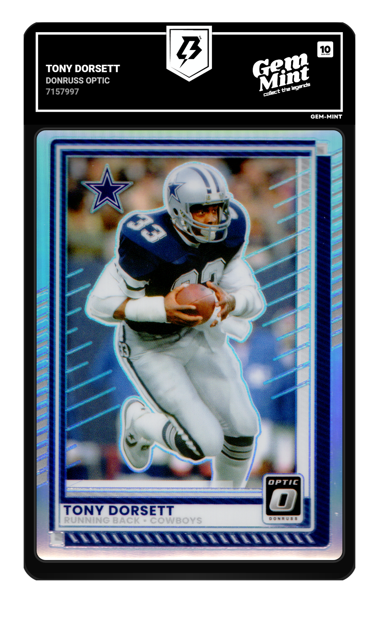 Tony Dorsett graded 10