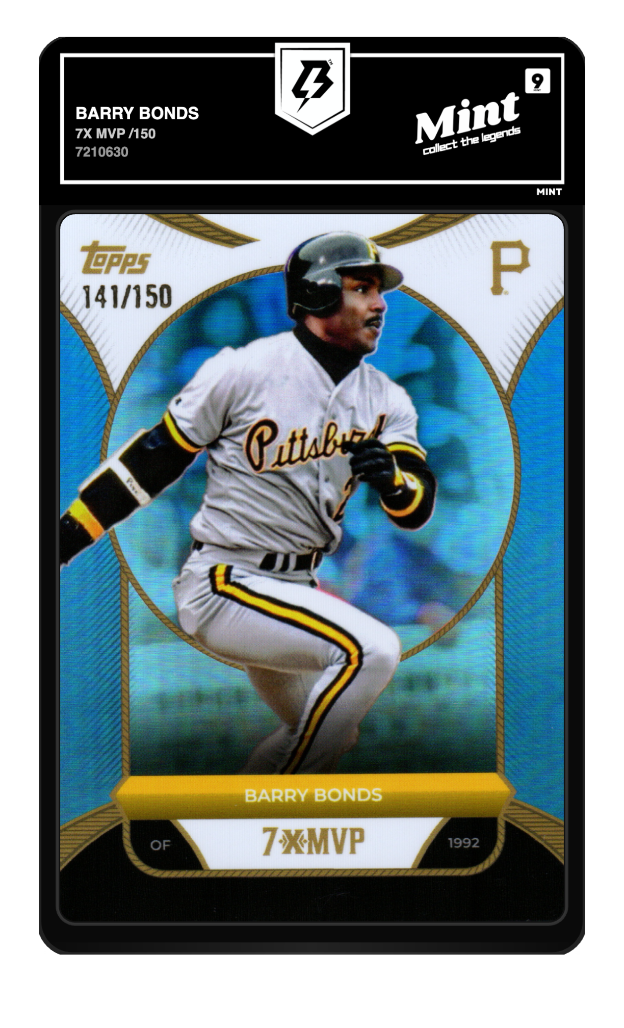 Barry Bonds graded 9