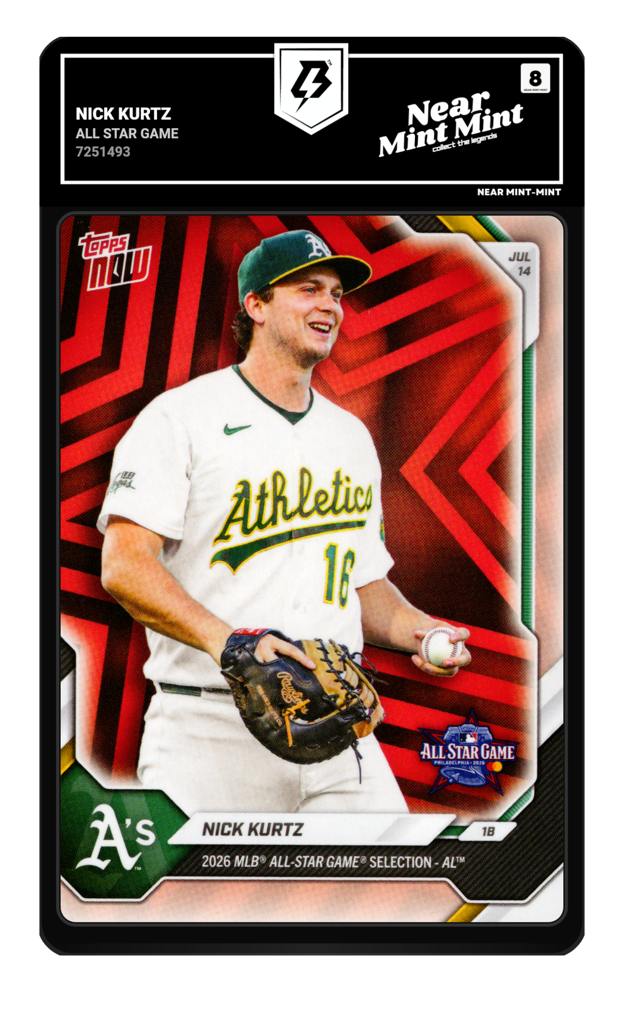Nick Kurtz graded 8