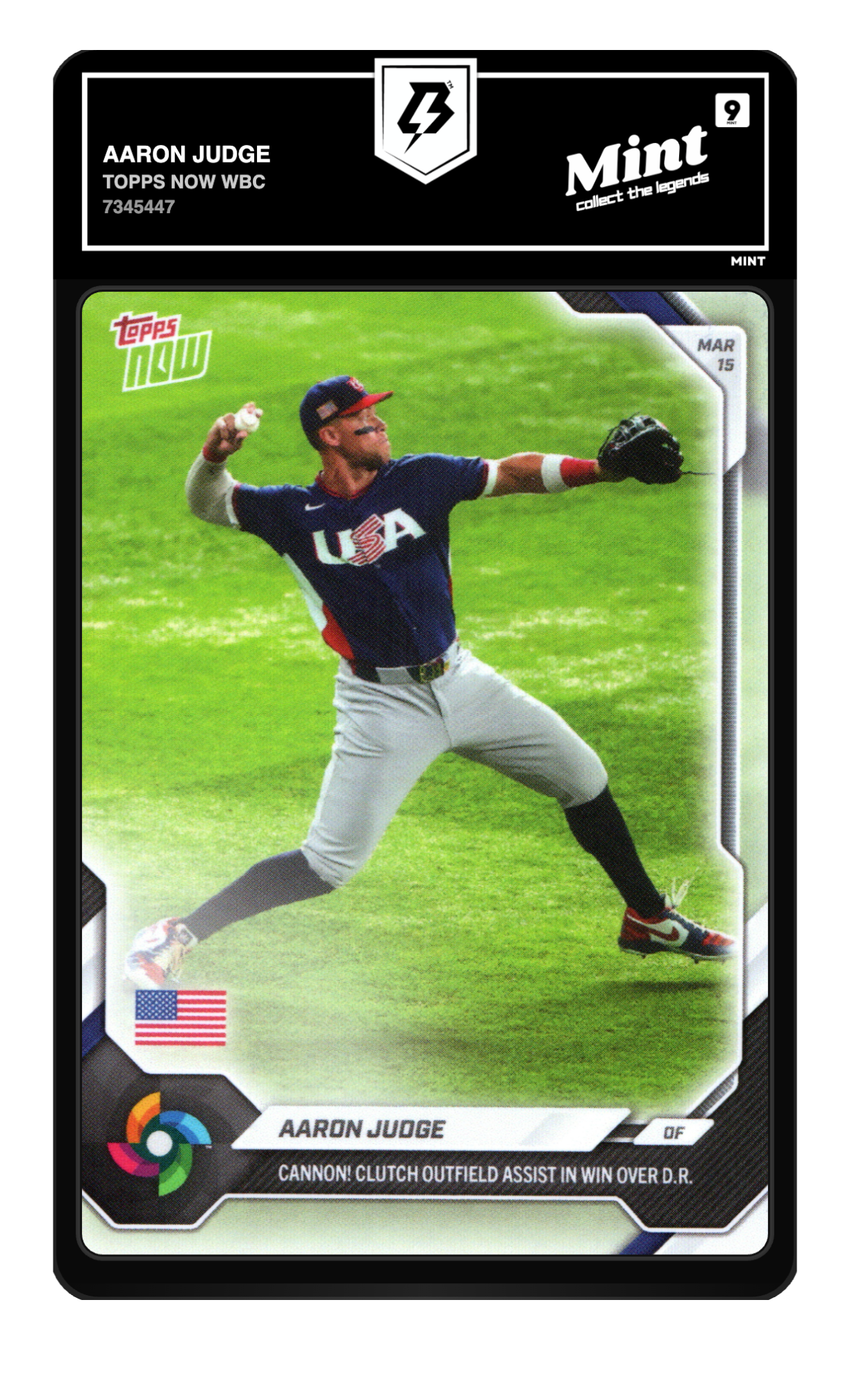 Aaron Judge graded 9