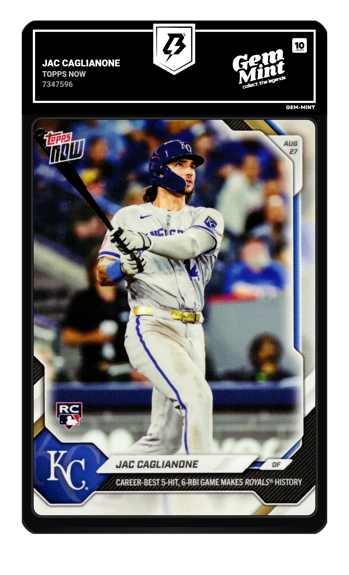 Jac Caglianone graded 10