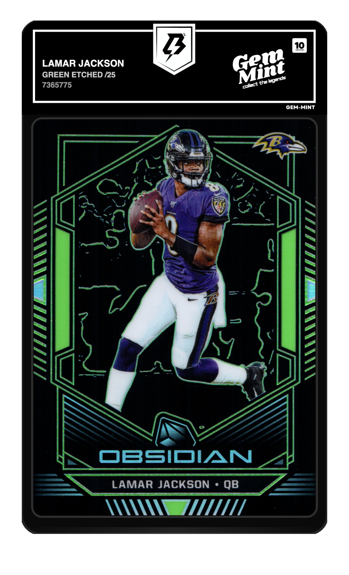 Lamar Jackson graded 10