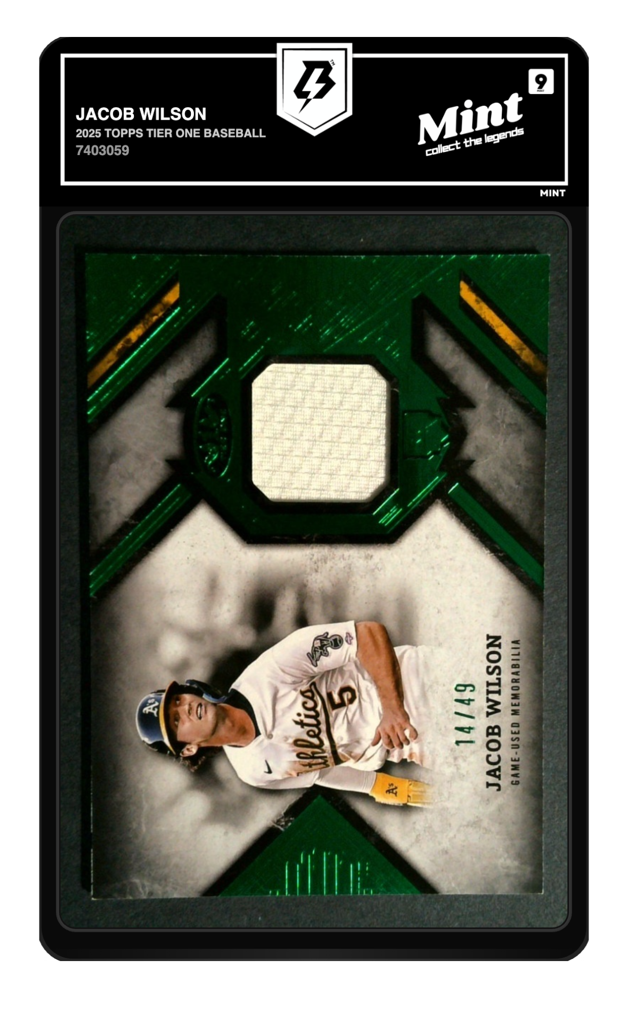 Jacob Wilson graded 9