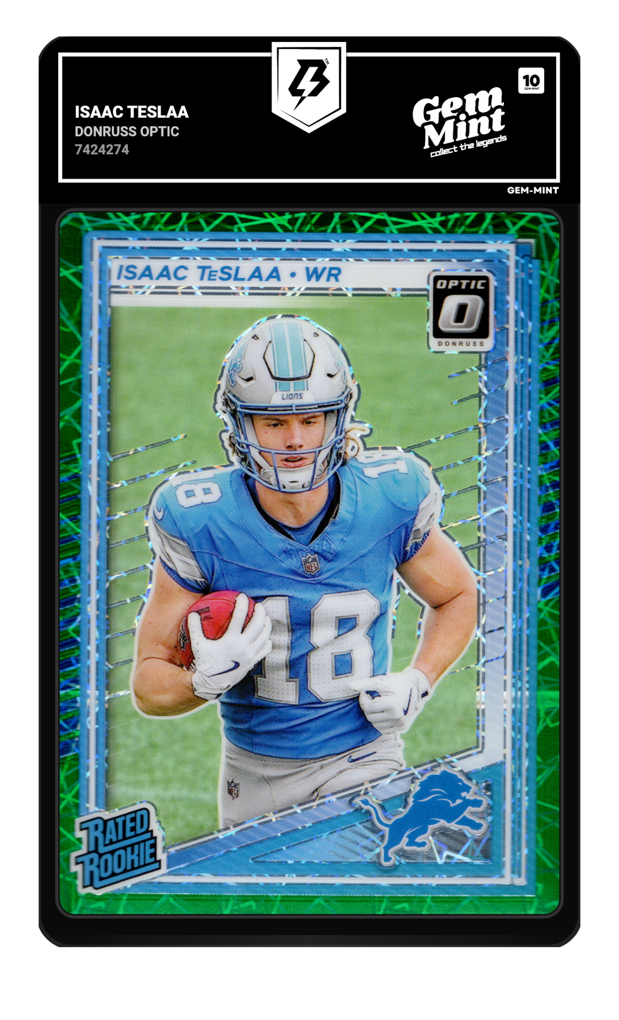 Isaac Teslaa graded 10