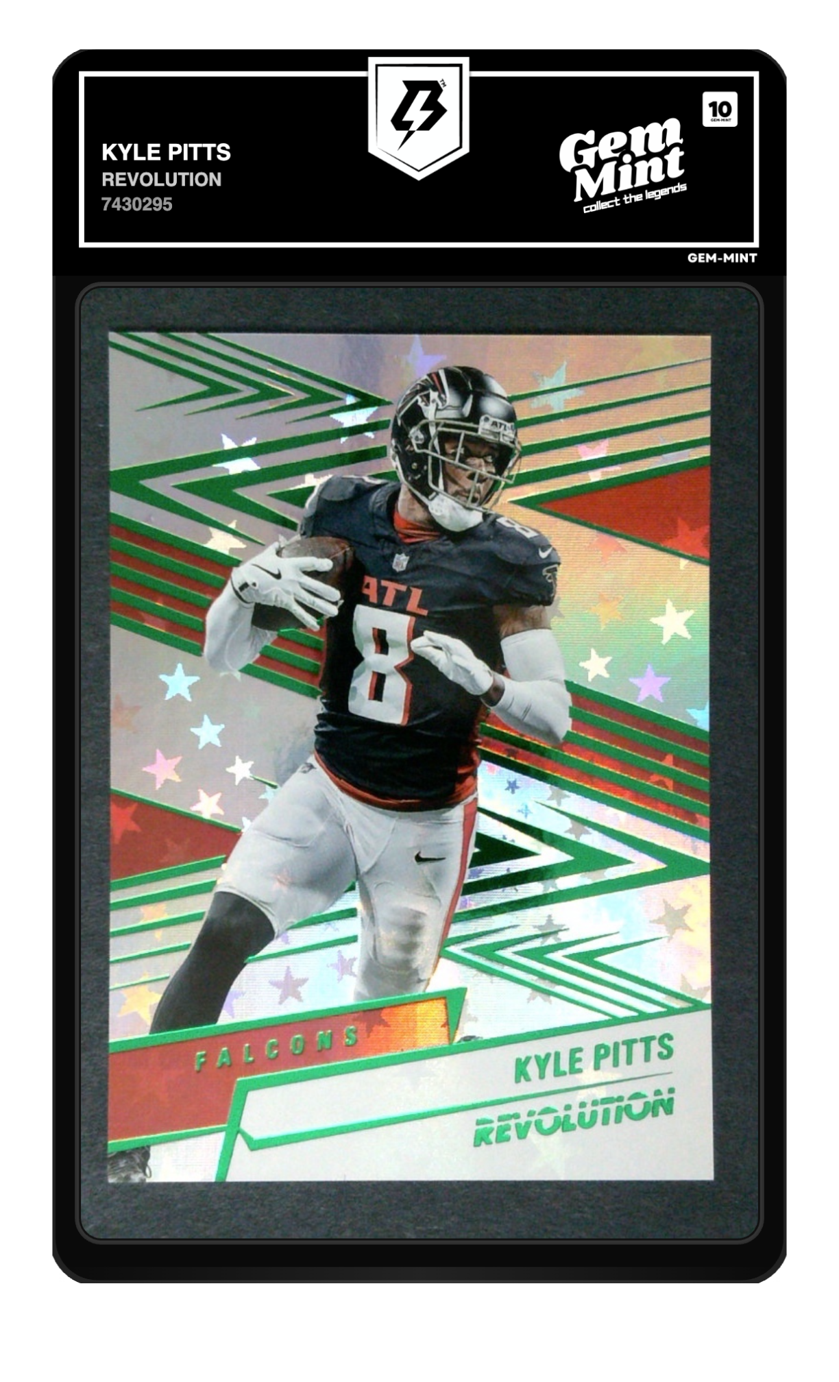 Kyle Pitts graded 10