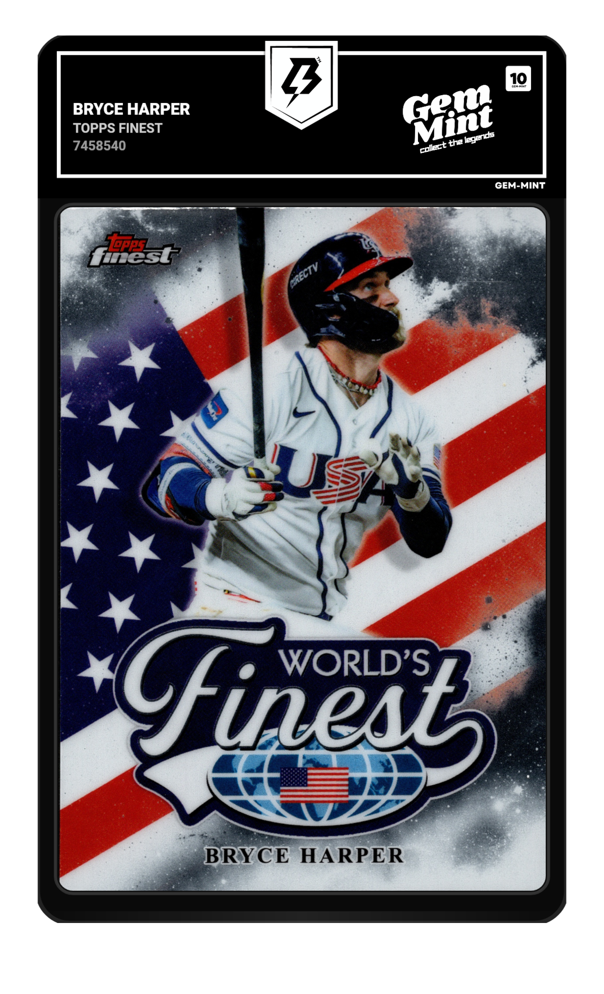 Bryce Harper graded 10
