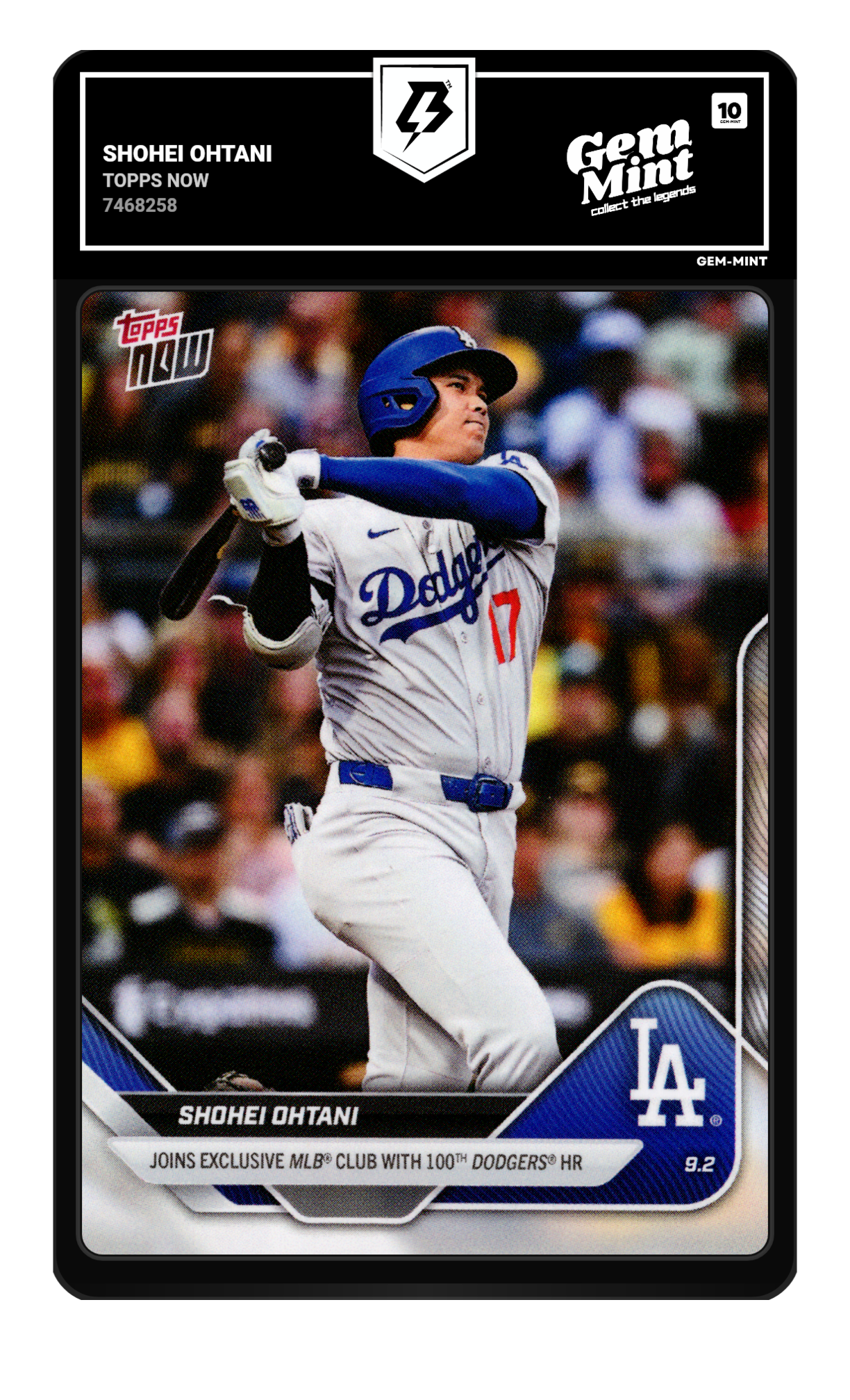 Shohei Ohtani graded 10