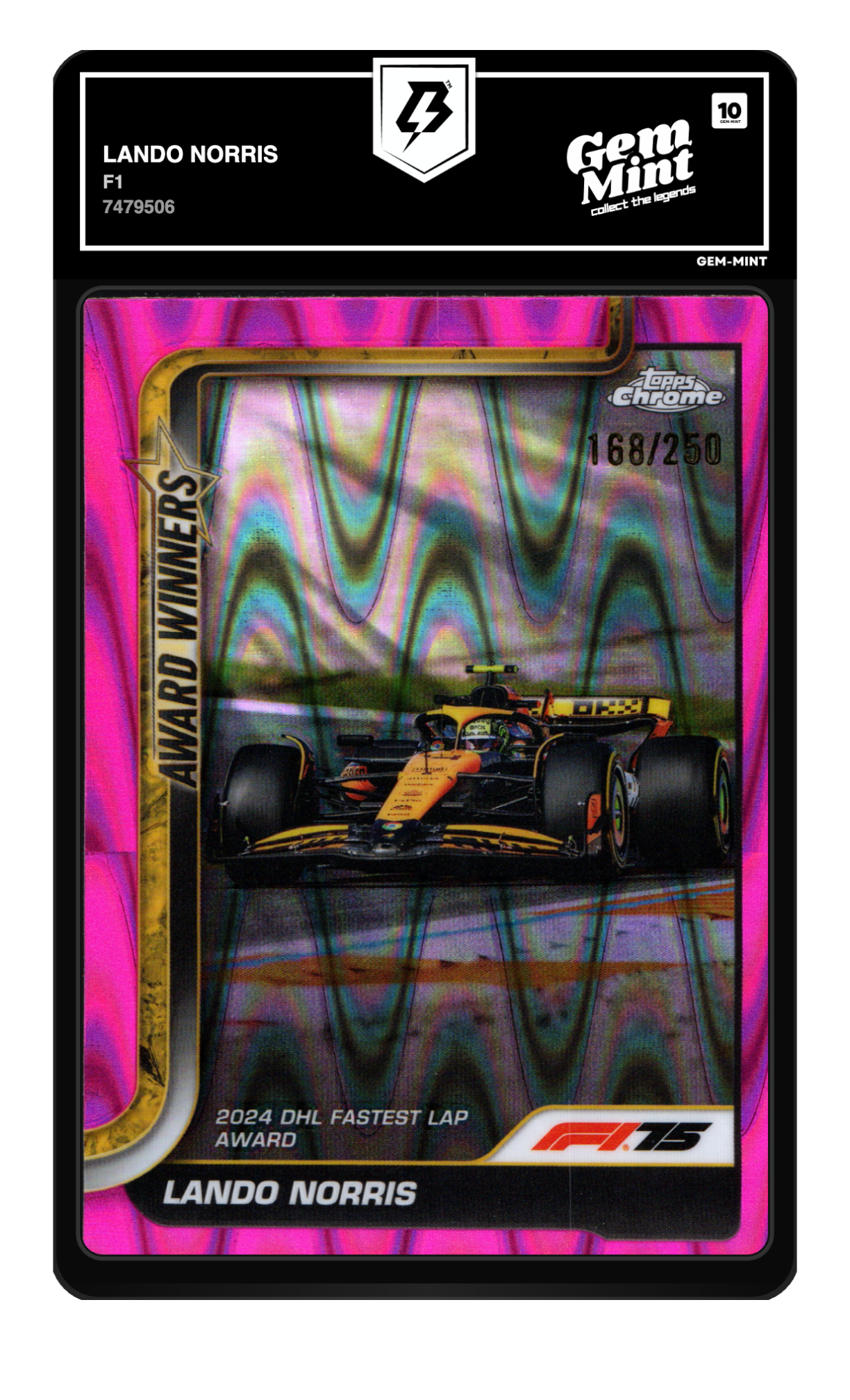 Lando Norris graded 10