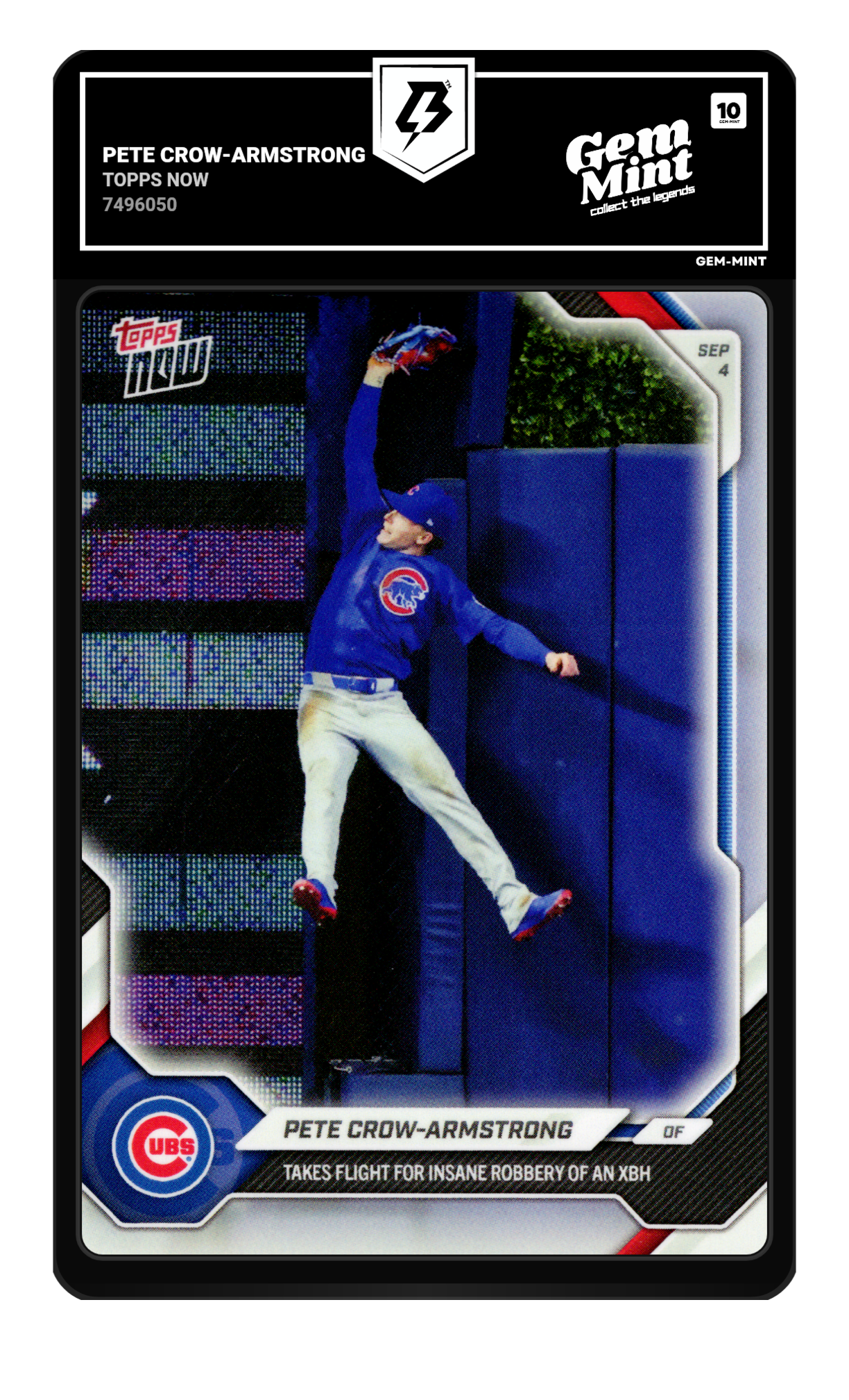 Pete Crow-Armstrong graded 10