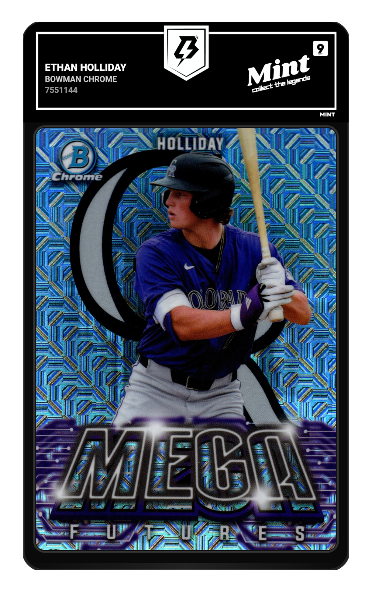 Ethan Holliday graded 9