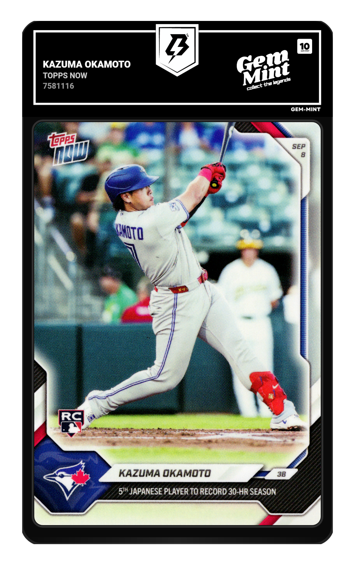 Kazuma Okamoto graded 10