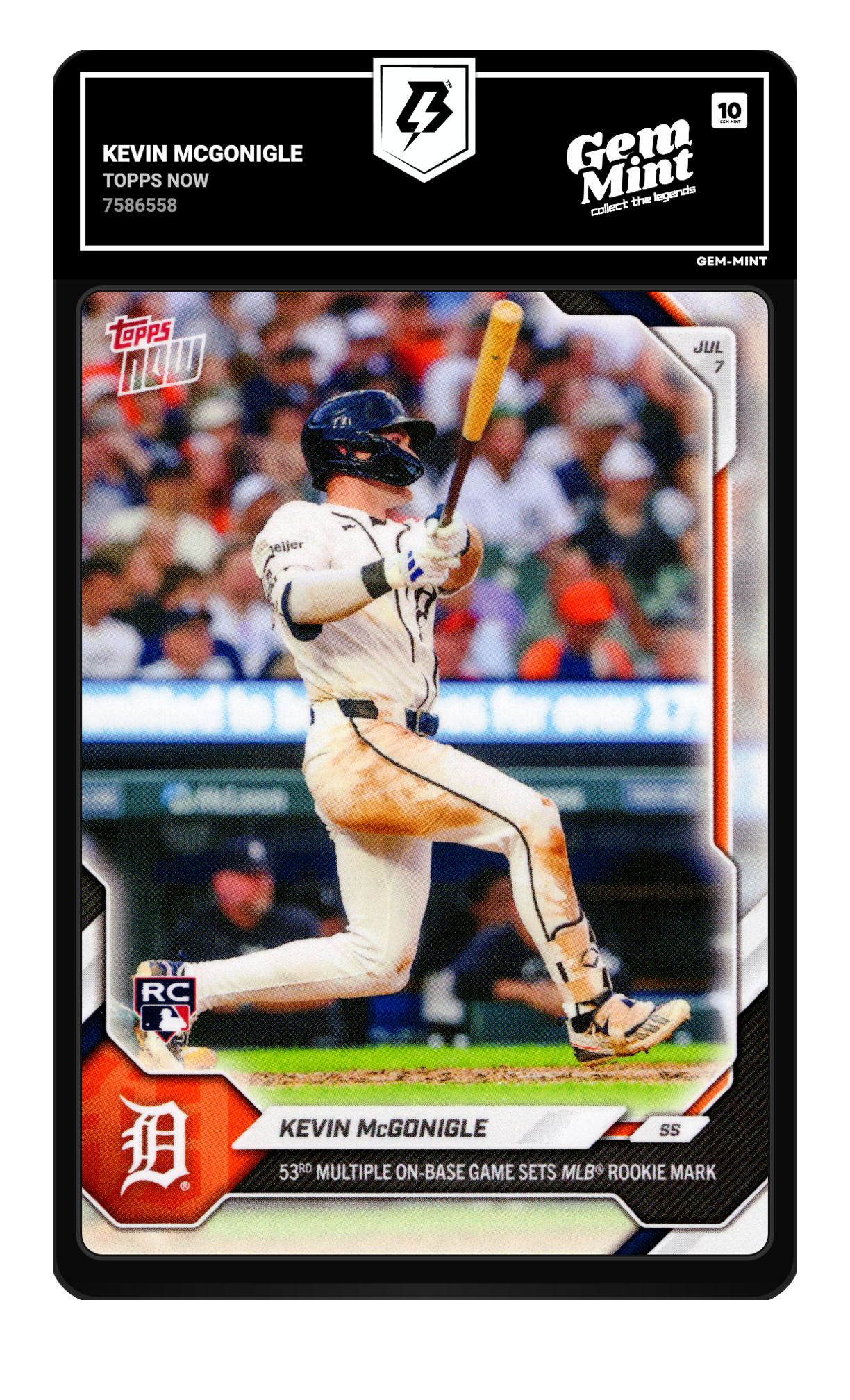 Kevin McGonigle graded 10