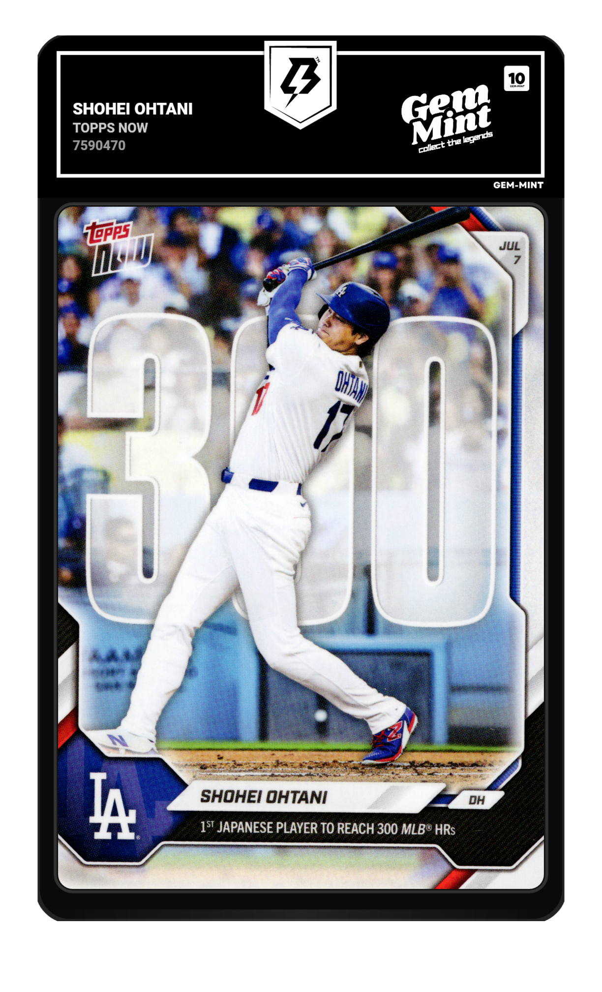 Shohei Ohtani graded 10