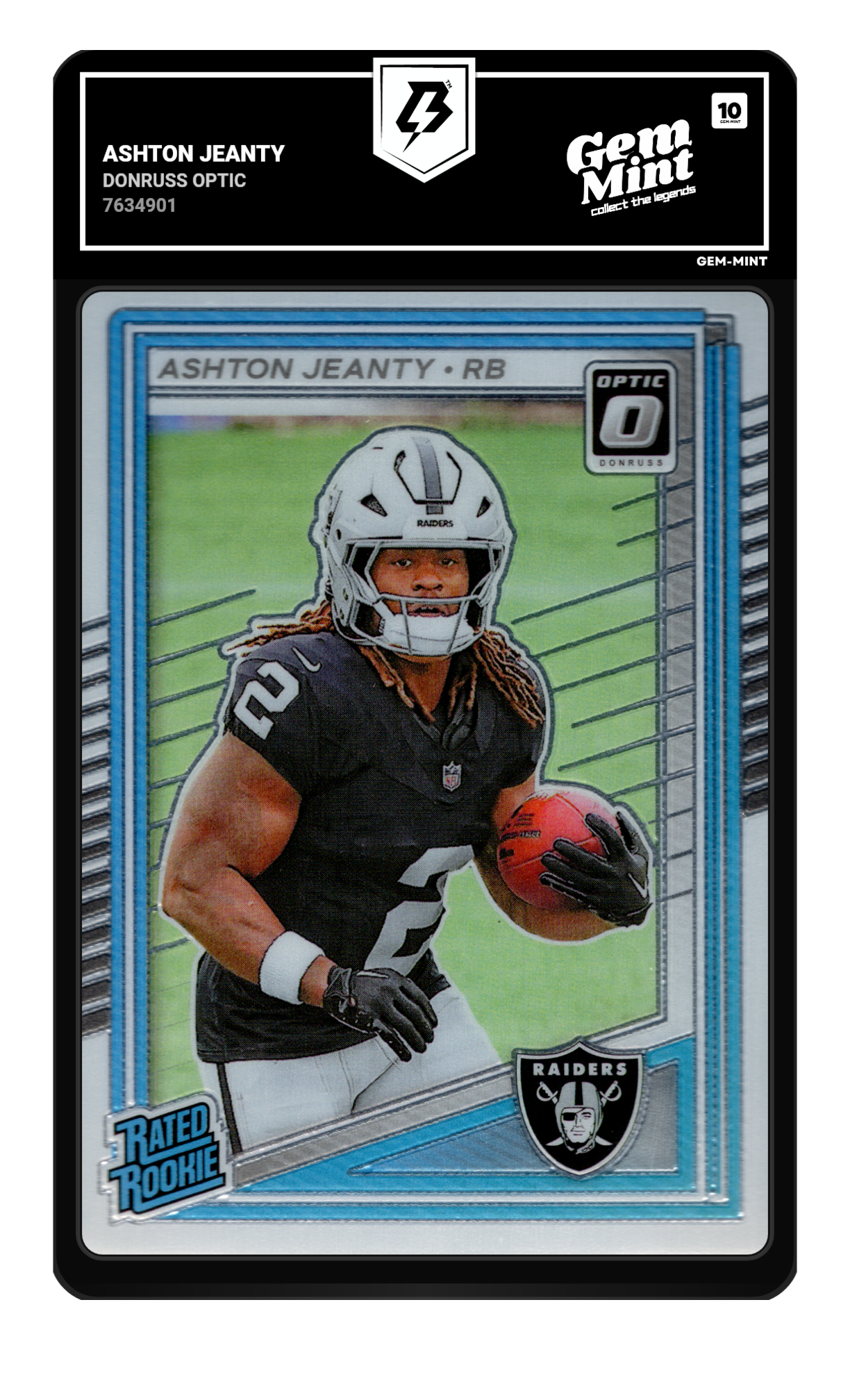 Ashton Jeanty graded 10