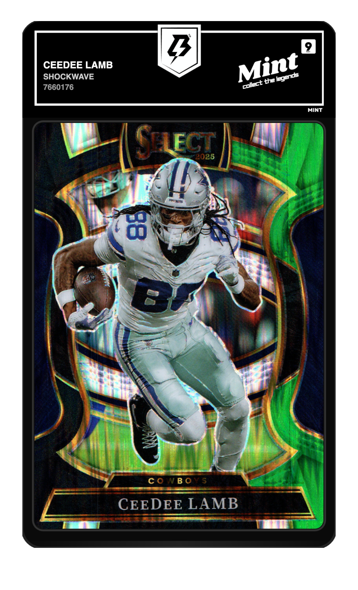 CeeDee Lamb graded 9