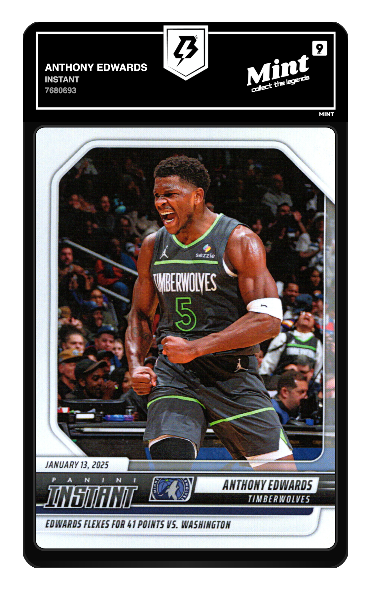 Anthony Edwards graded 9