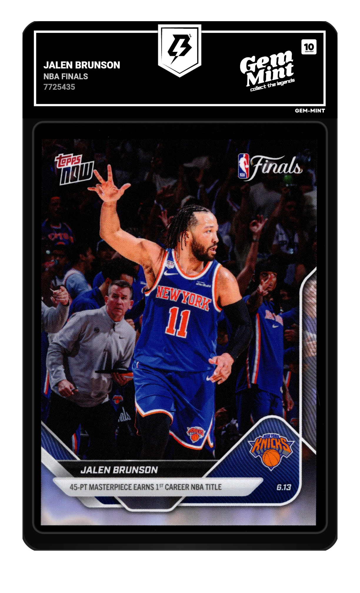 Jalen Brunson graded 10