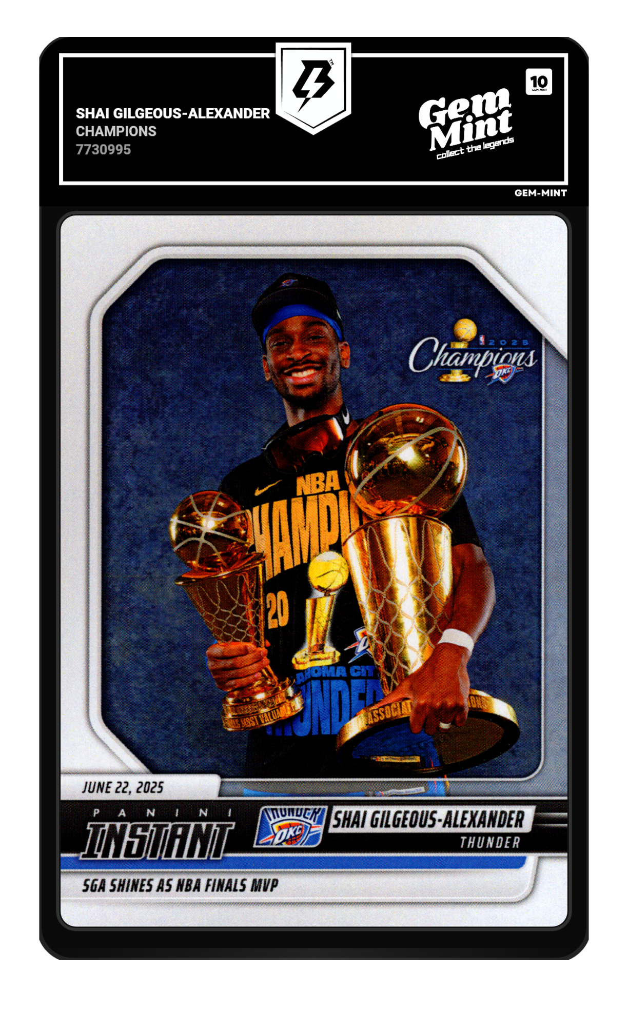 Shai Gilgeous-Alexander graded 10