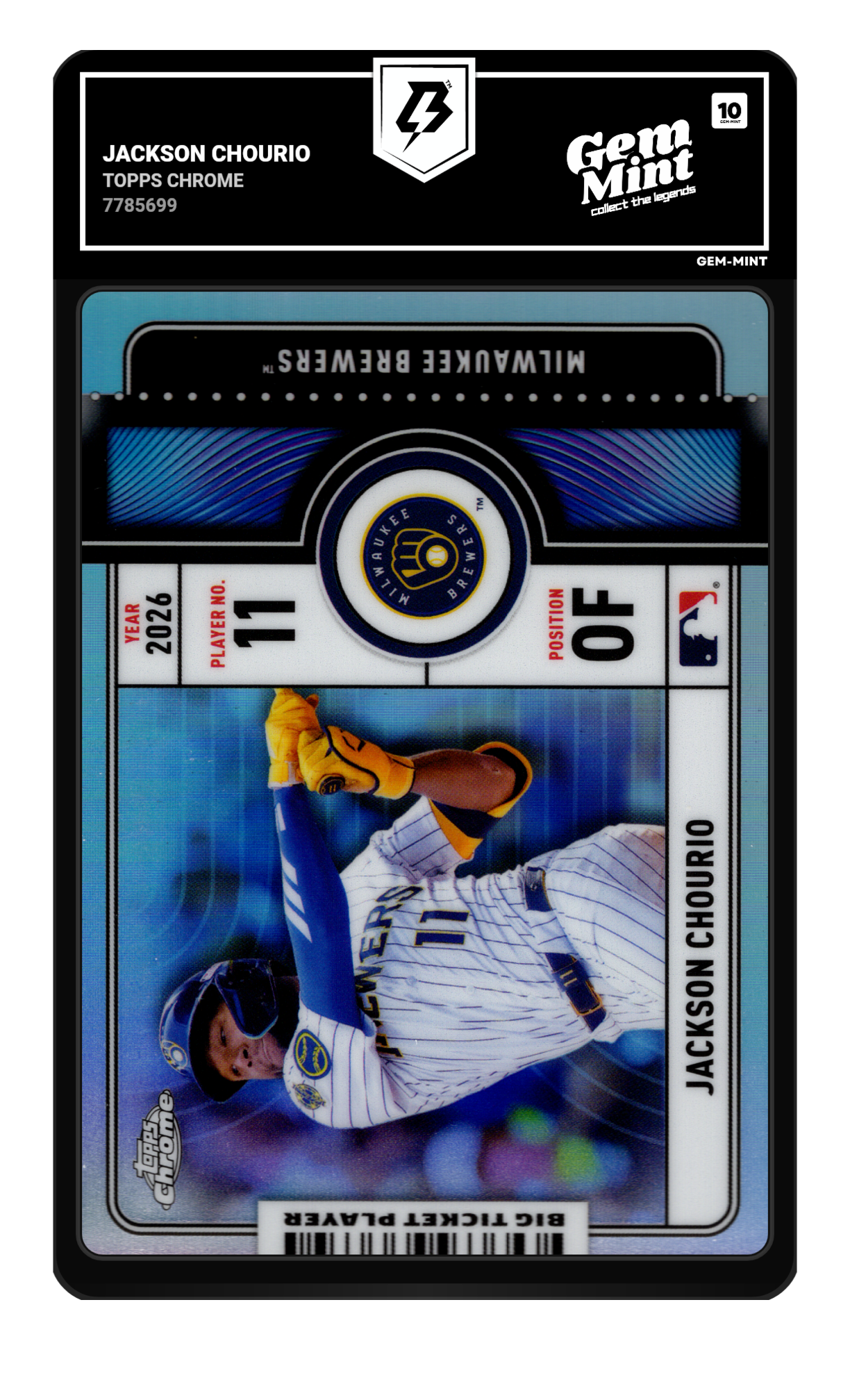 Jackson Chourio graded 10