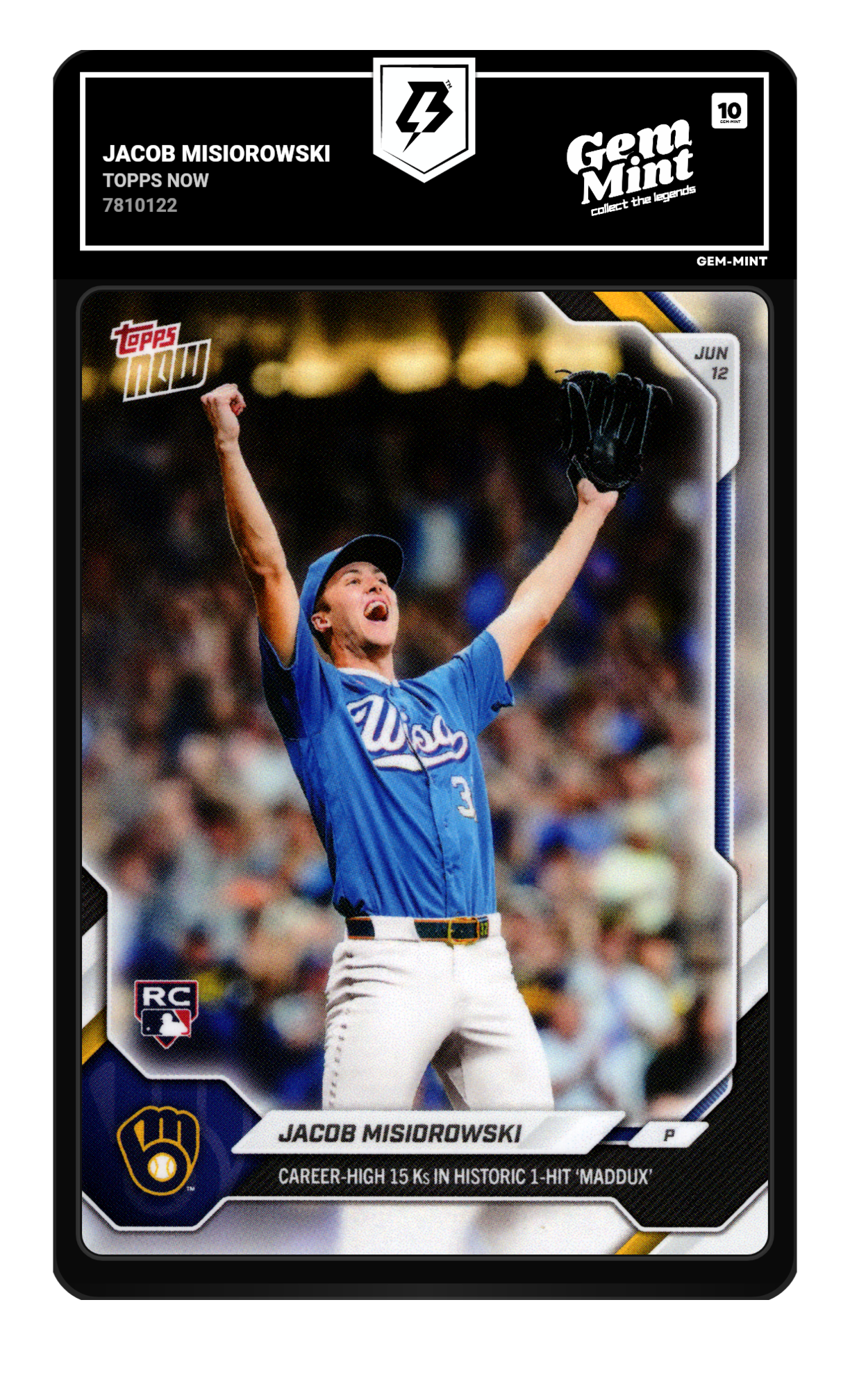 Jacob Misiorowski graded 10
