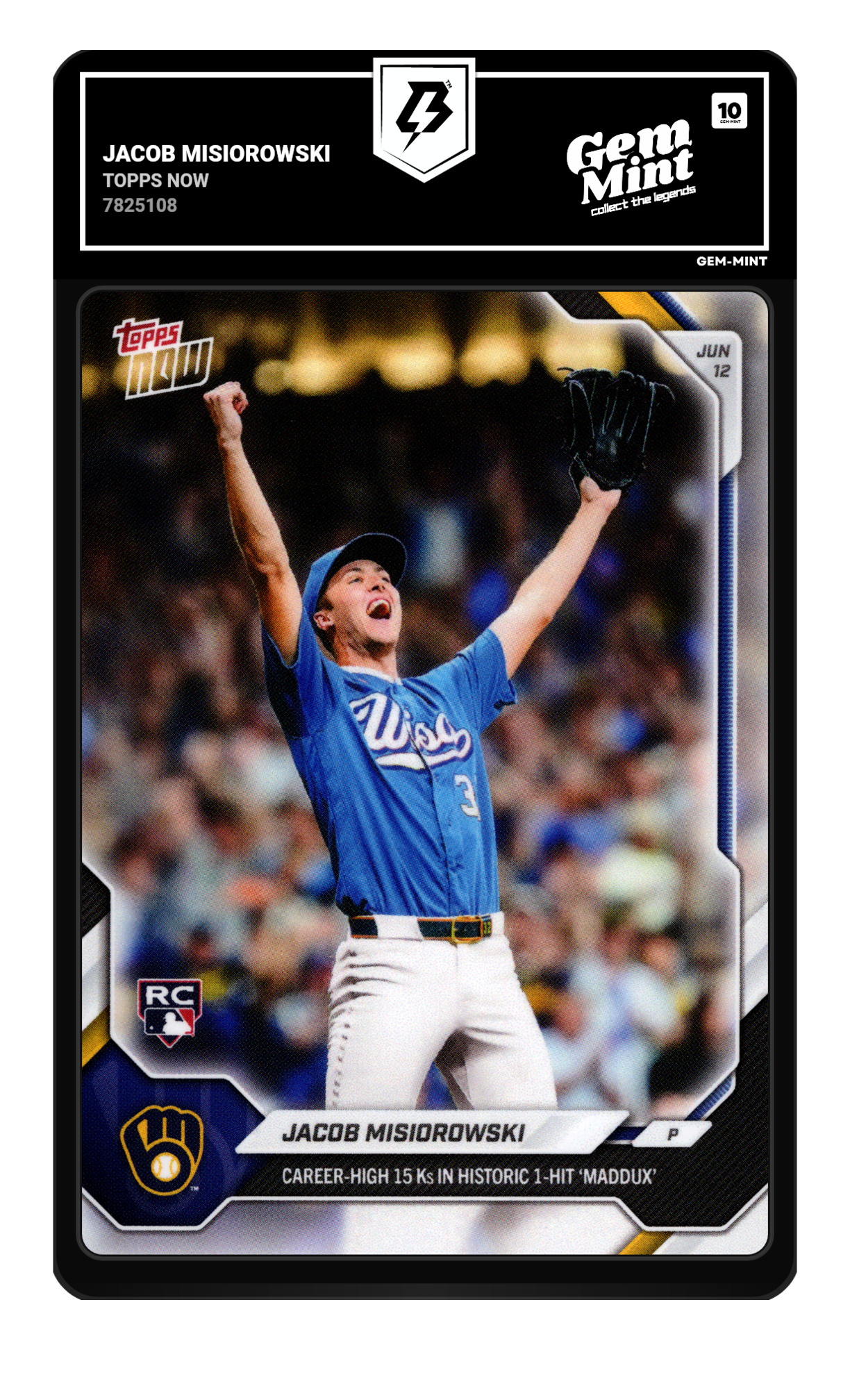 Jacob Misiorowski graded 10