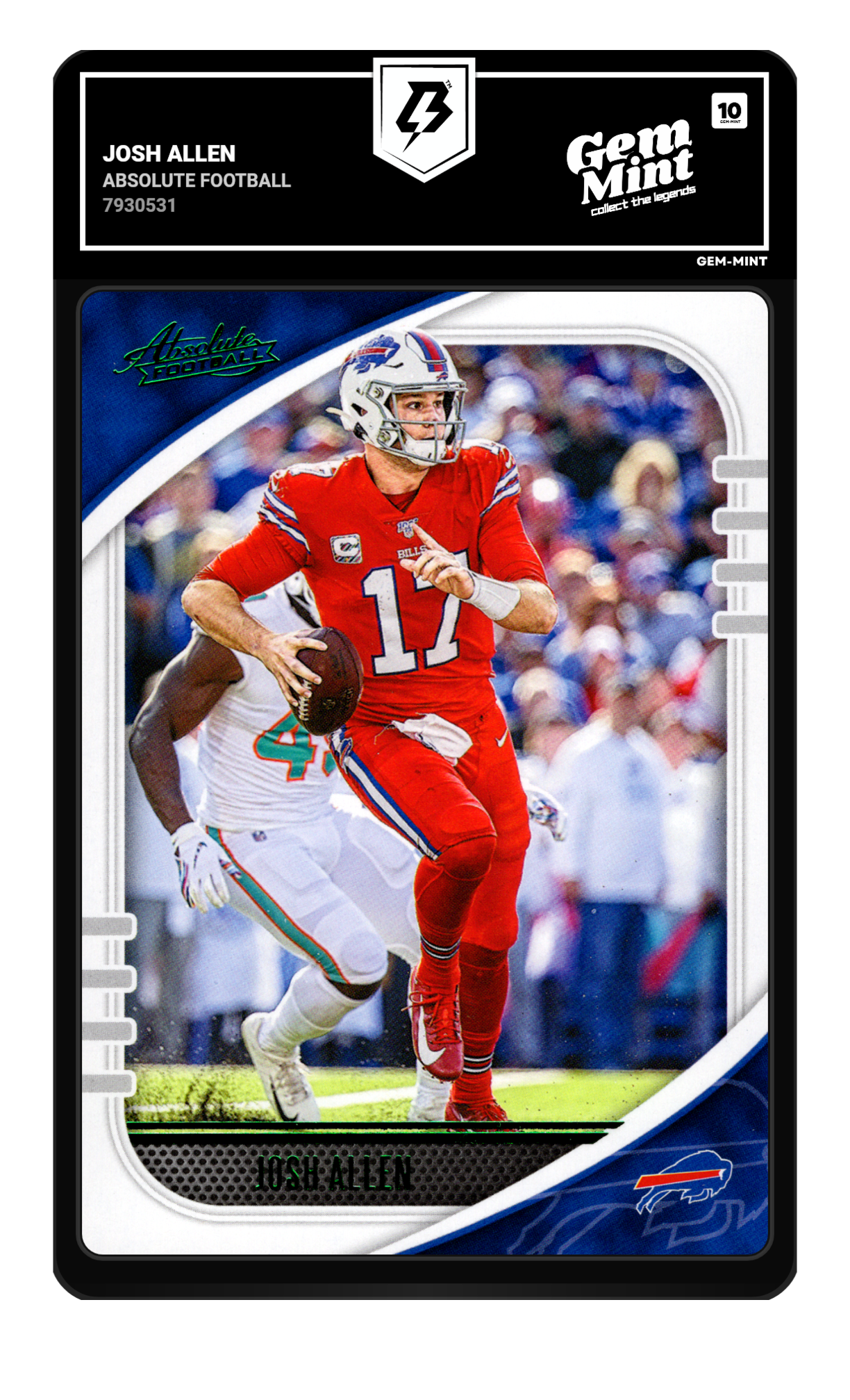 Josh Allen graded 10