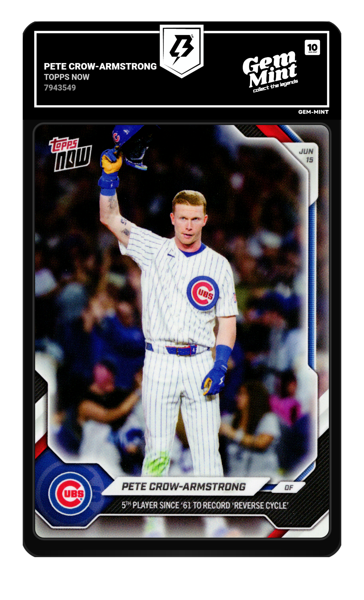 Pete Crow-Armstrong graded 10