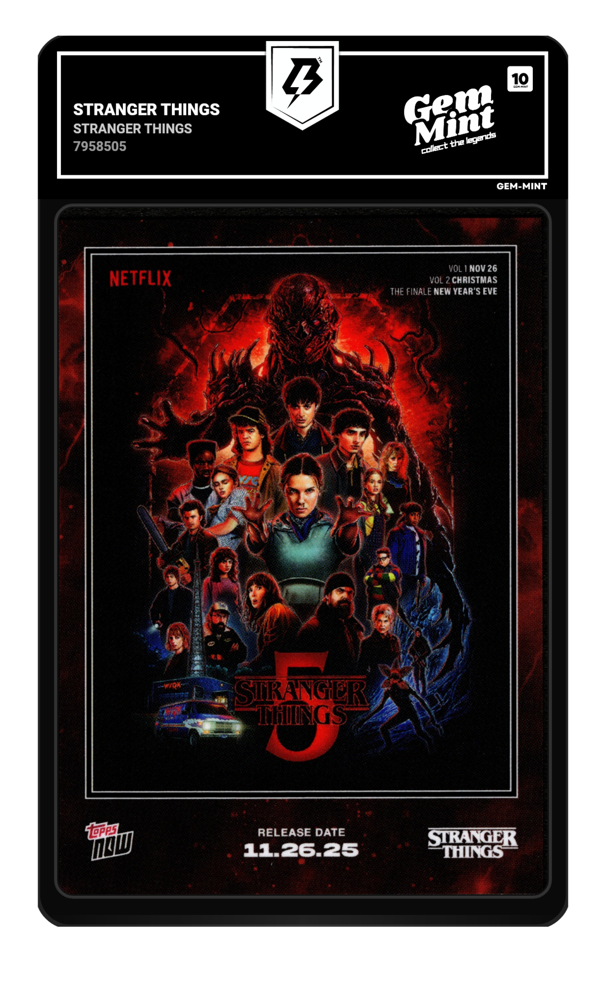 Stranger Things graded 10