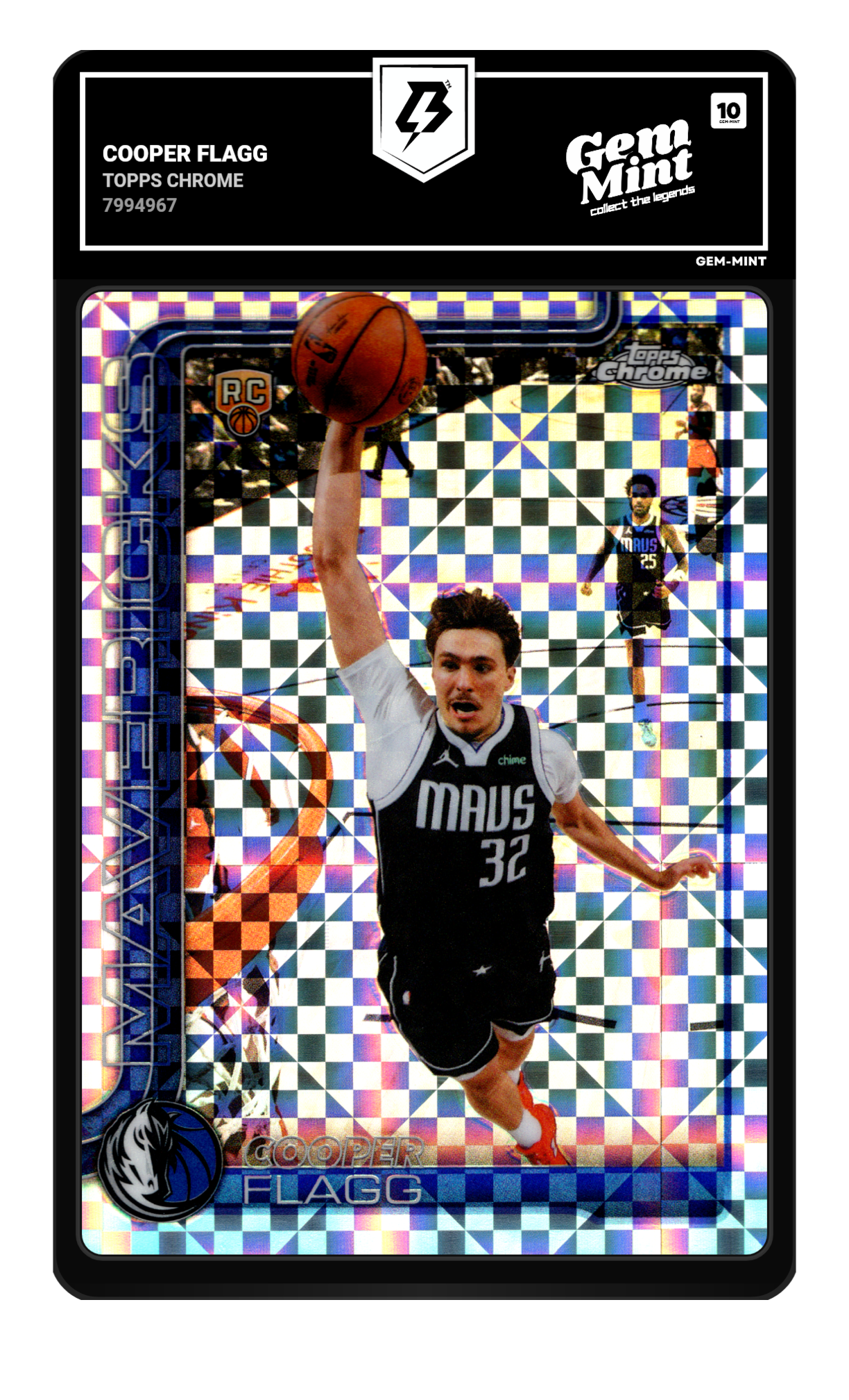 Cooper Flagg graded 10