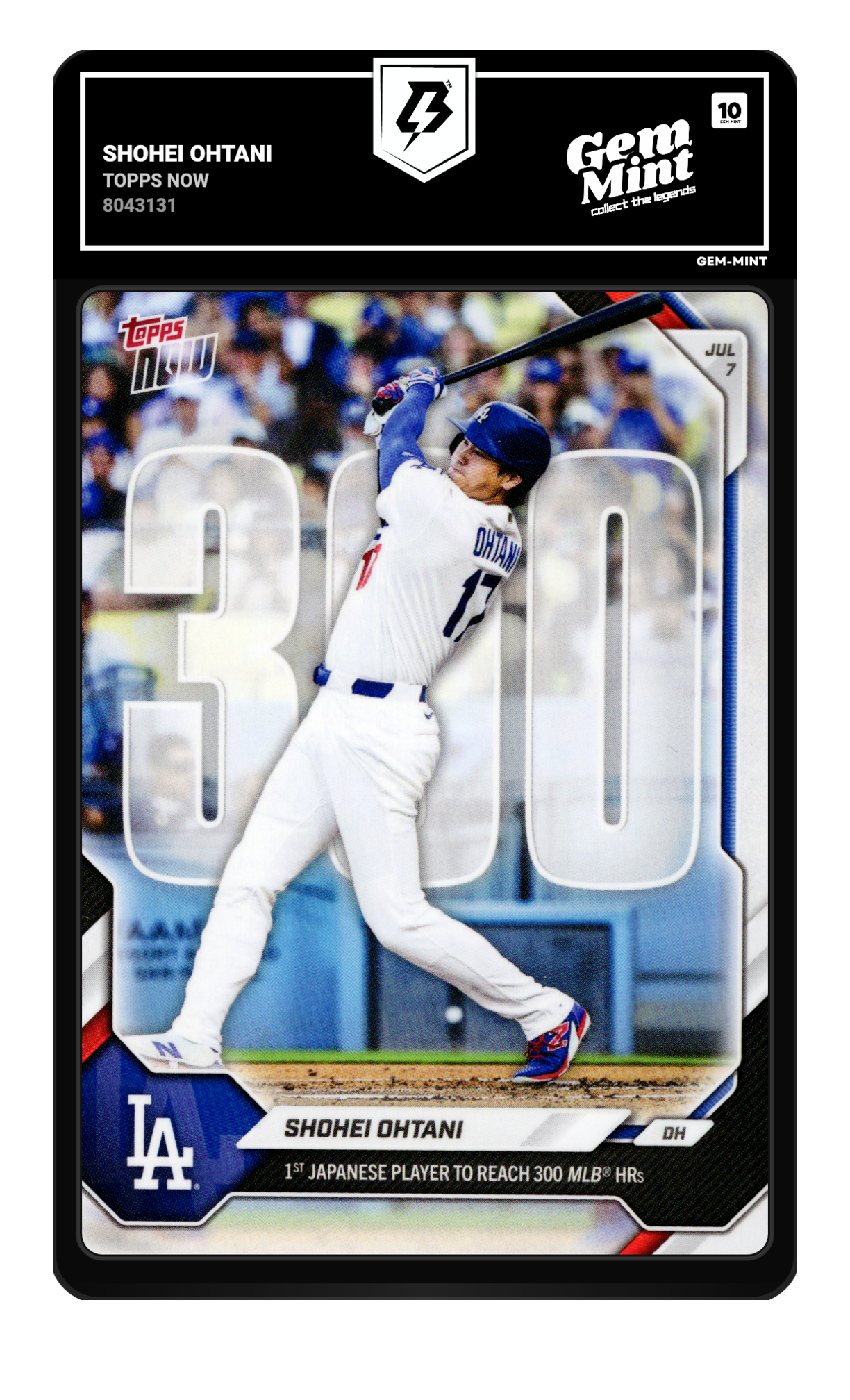 Shohei Ohtani graded 10