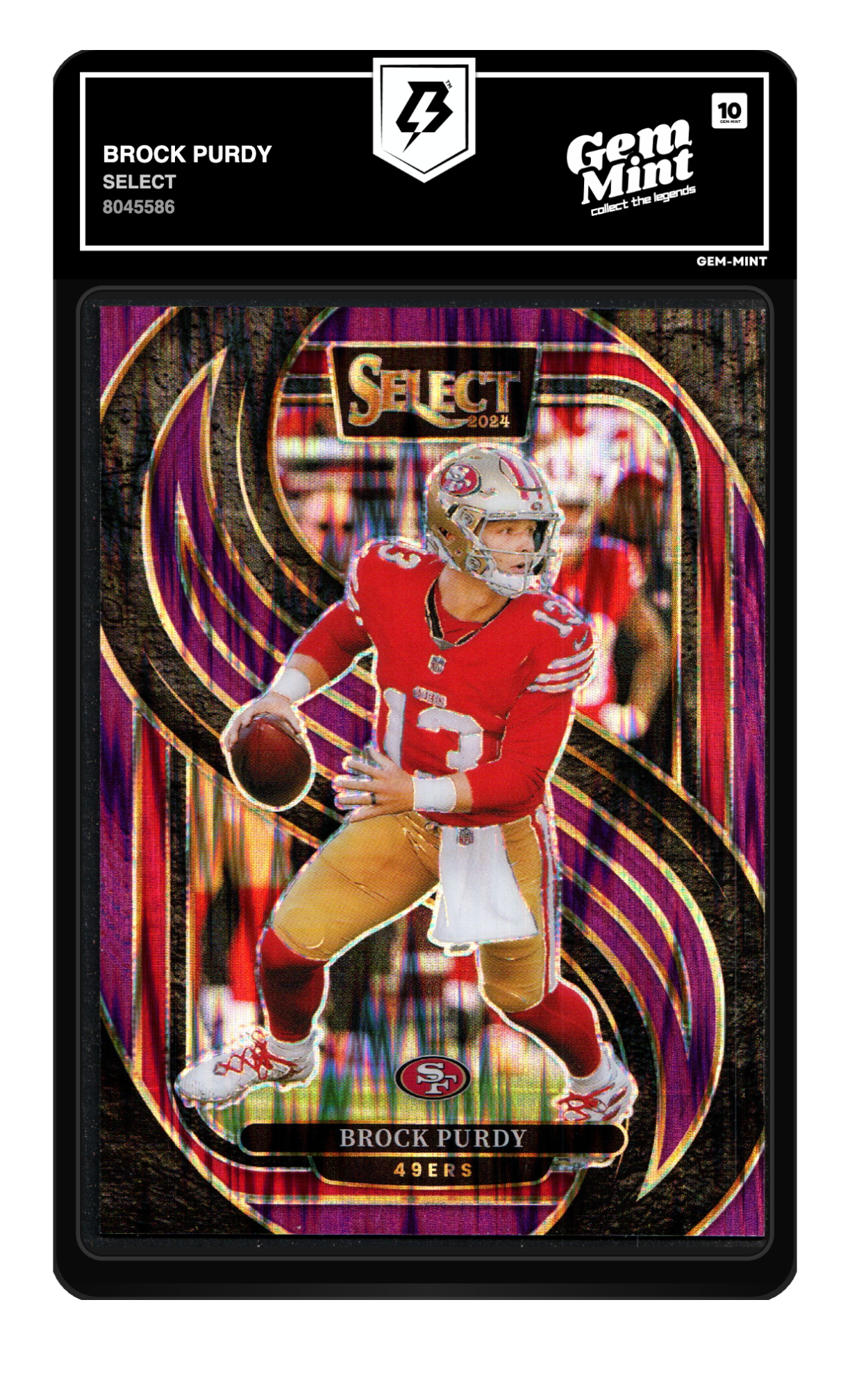 Brock Purdy graded 10