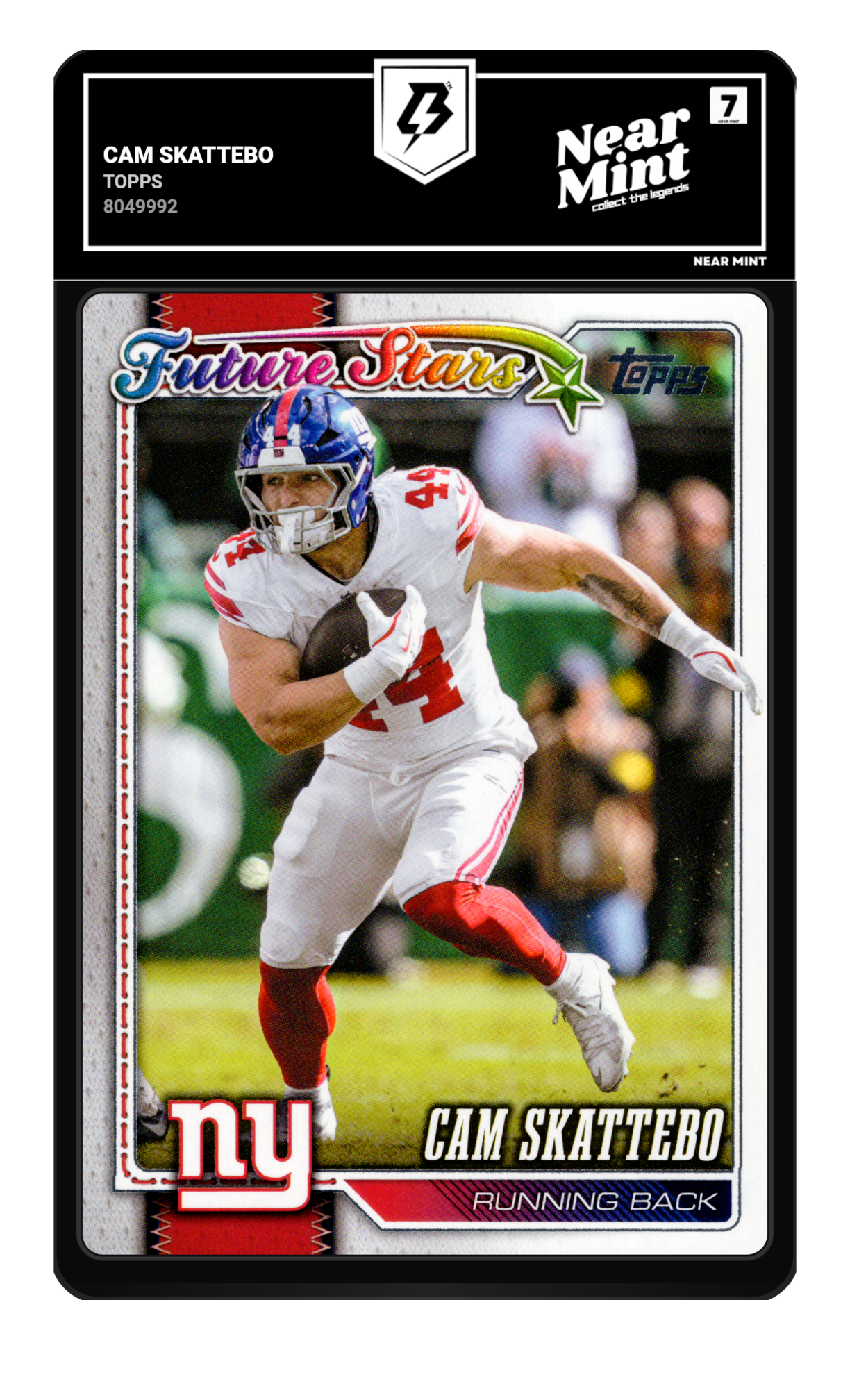 Cam Skattebo graded 7