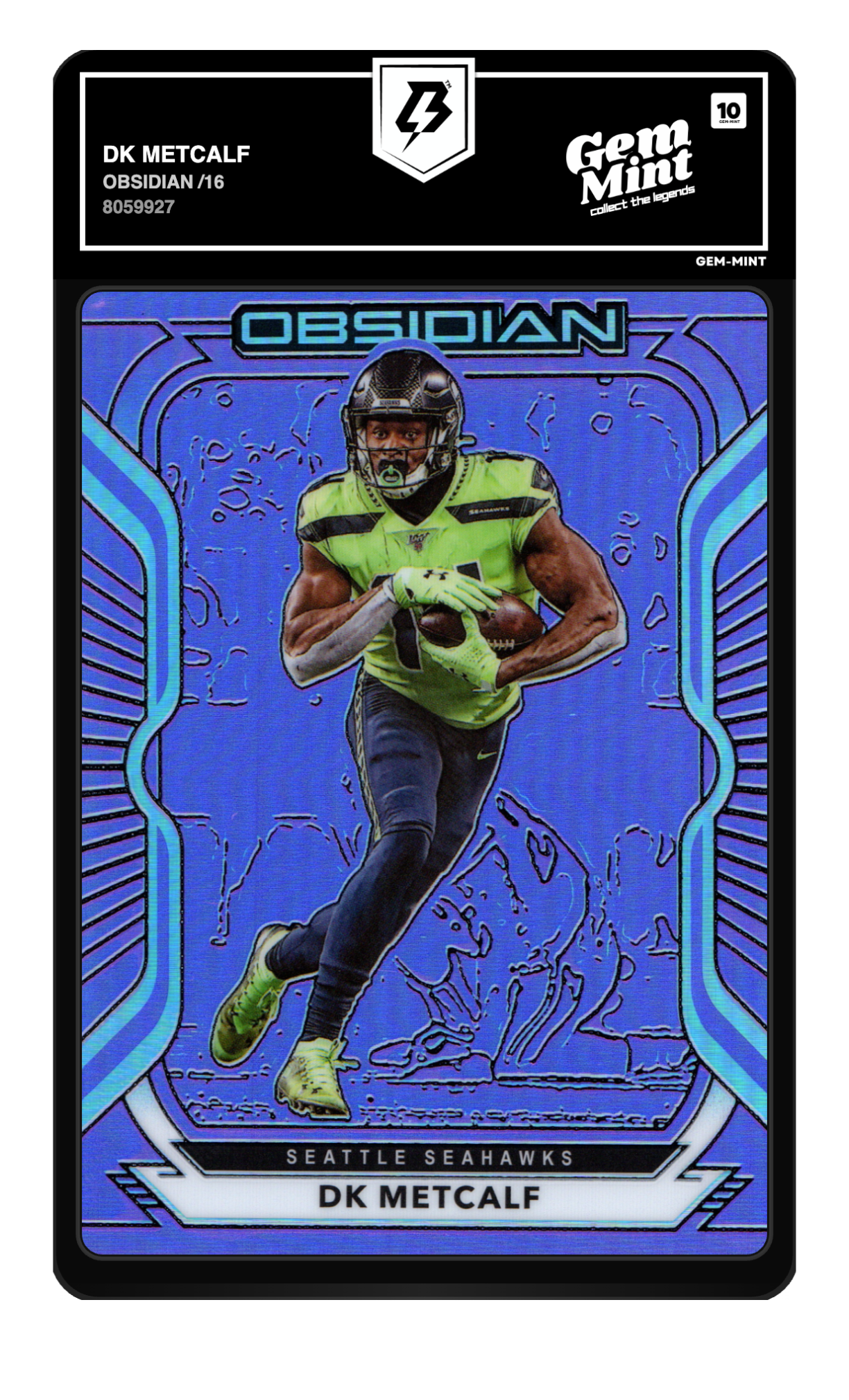 DK Metcalf graded 10