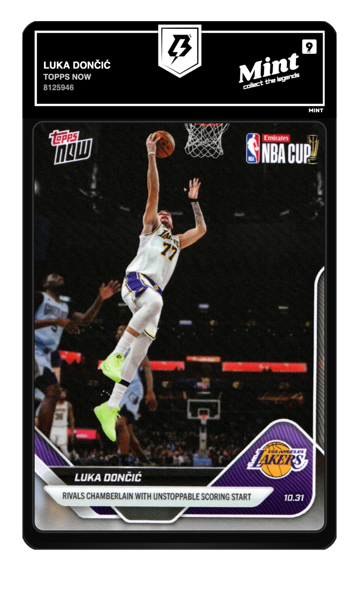 Luka Dončić graded 9