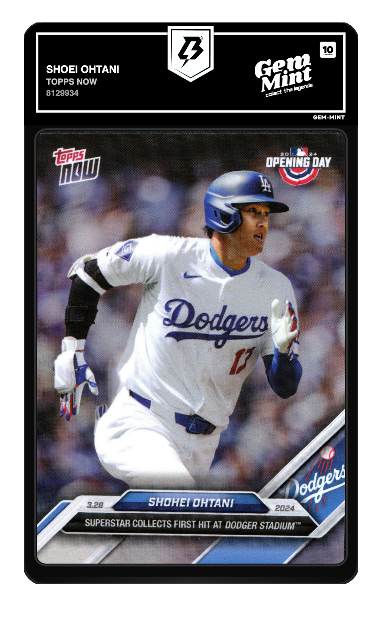 Shohei Ohtani graded 10