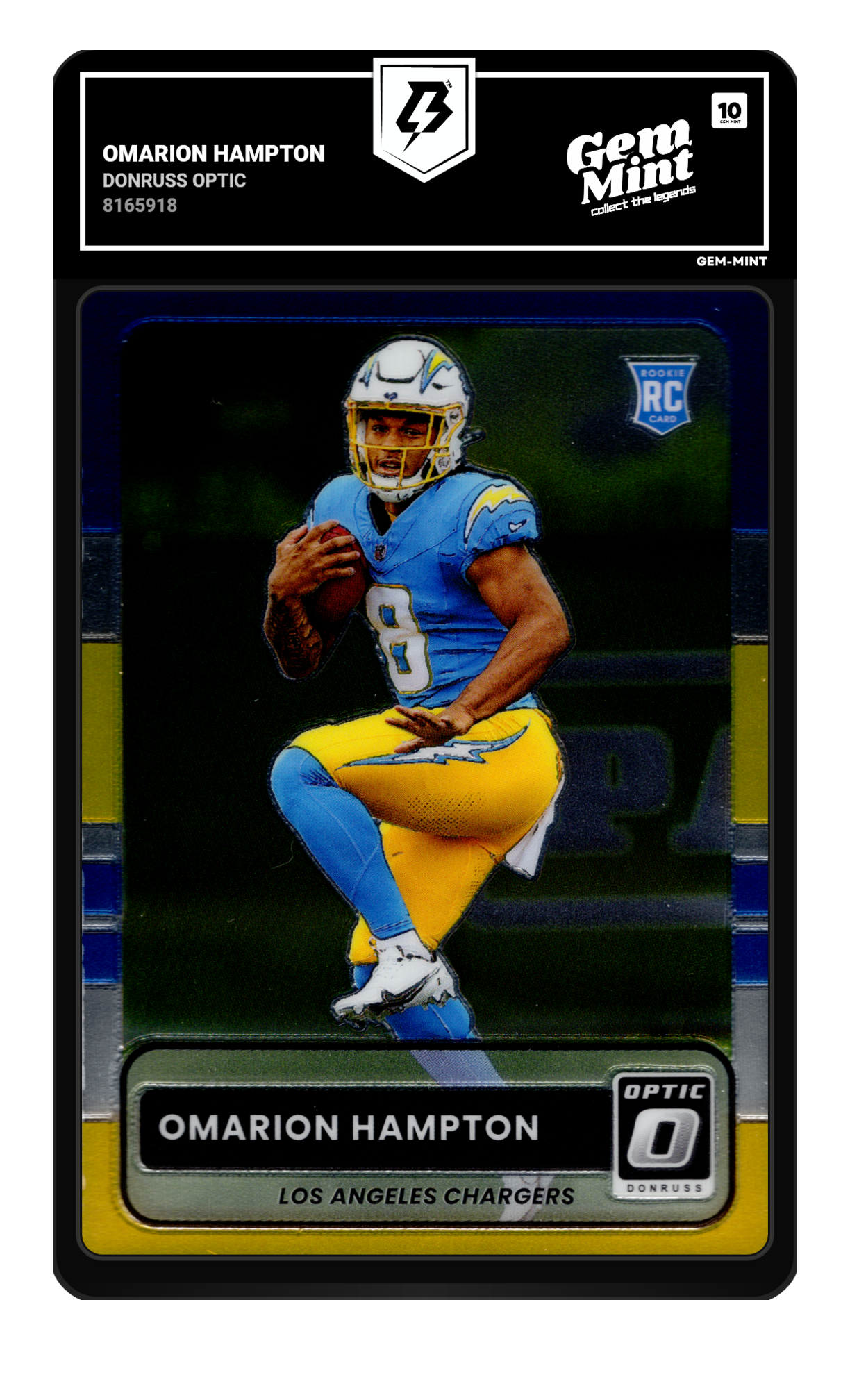 Omarion Hampton graded 10