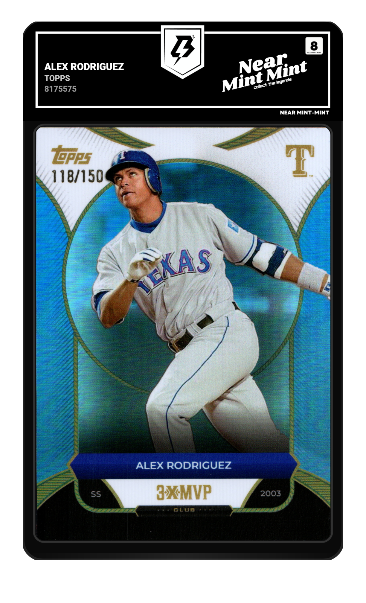 Alex Rodriguez graded 8