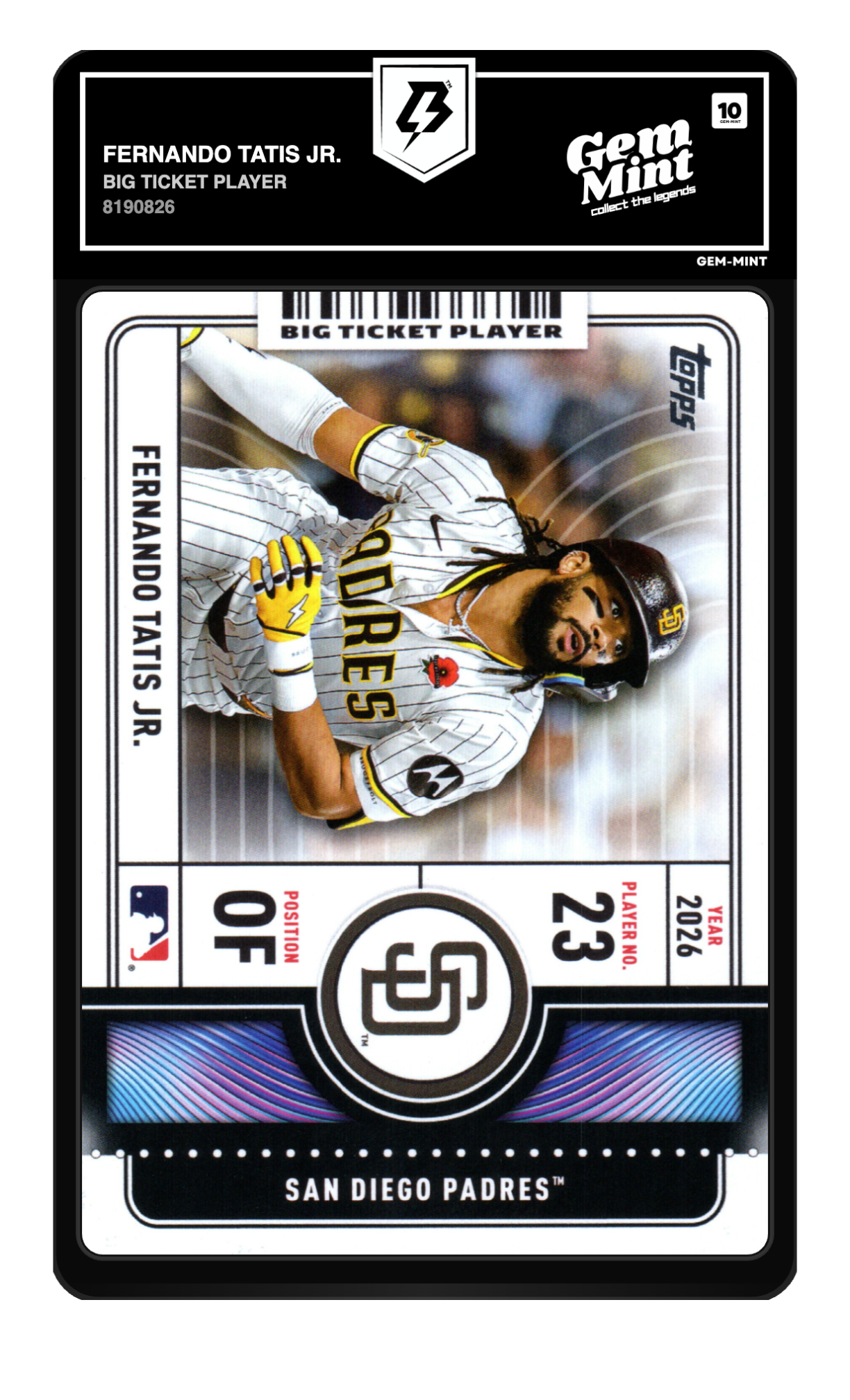 Fernando Tatis Jr. graded 10