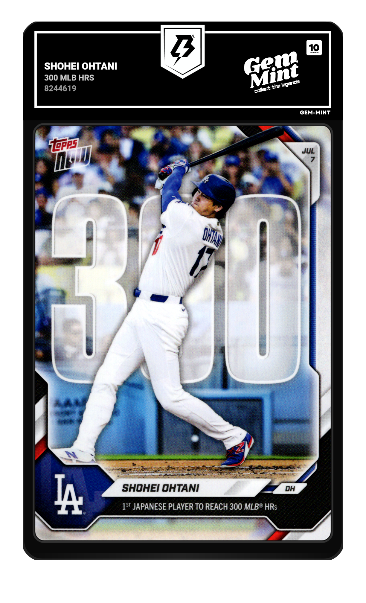 Shohei Ohtani graded 10