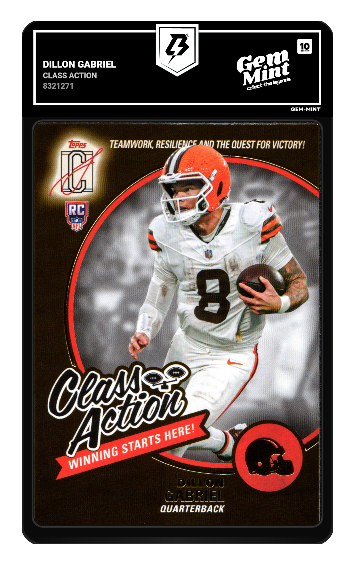 Dillon Gabriel graded 10
