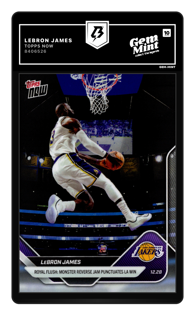 Lebron James graded 10