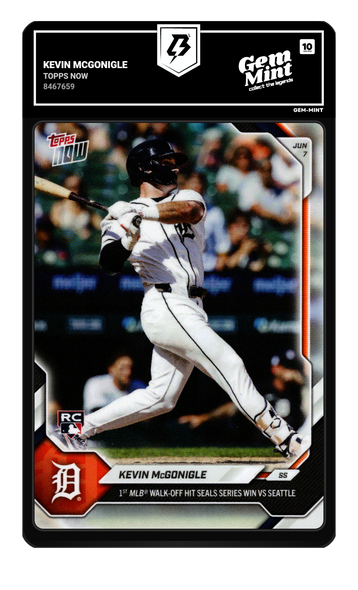 Kevin McGonigle graded 10