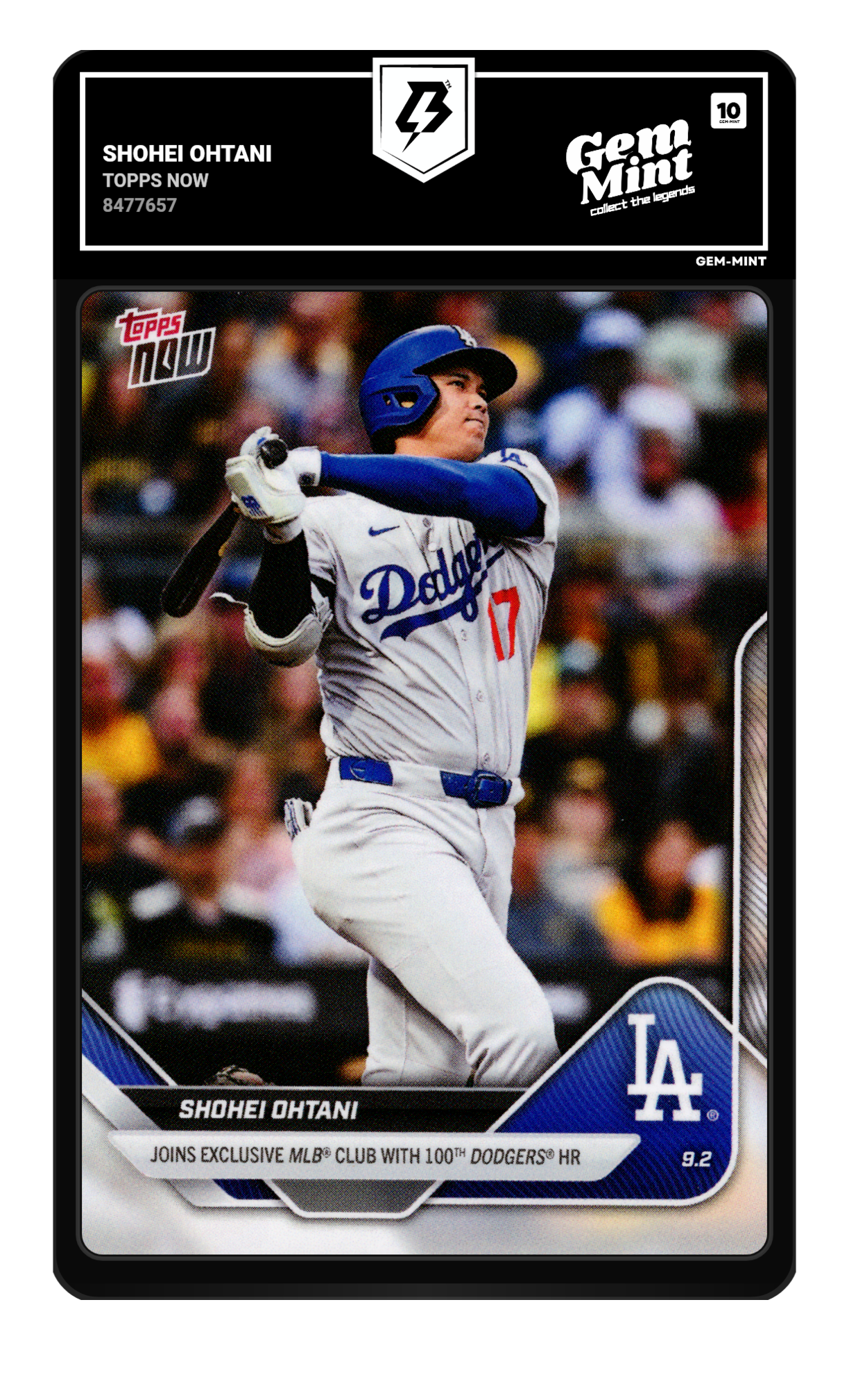 Shohei Ohtani graded 10