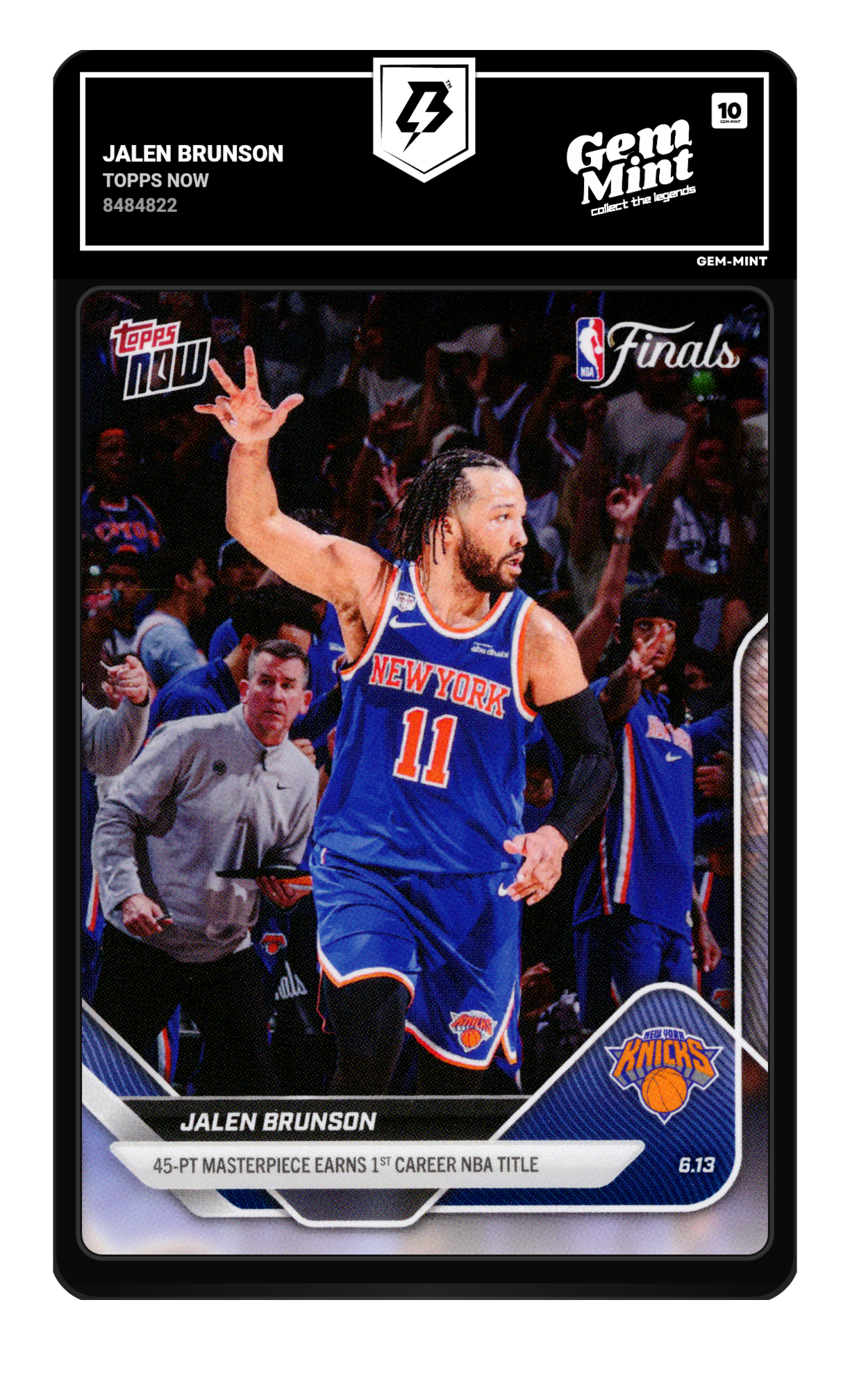 Jalen Brunson graded 10